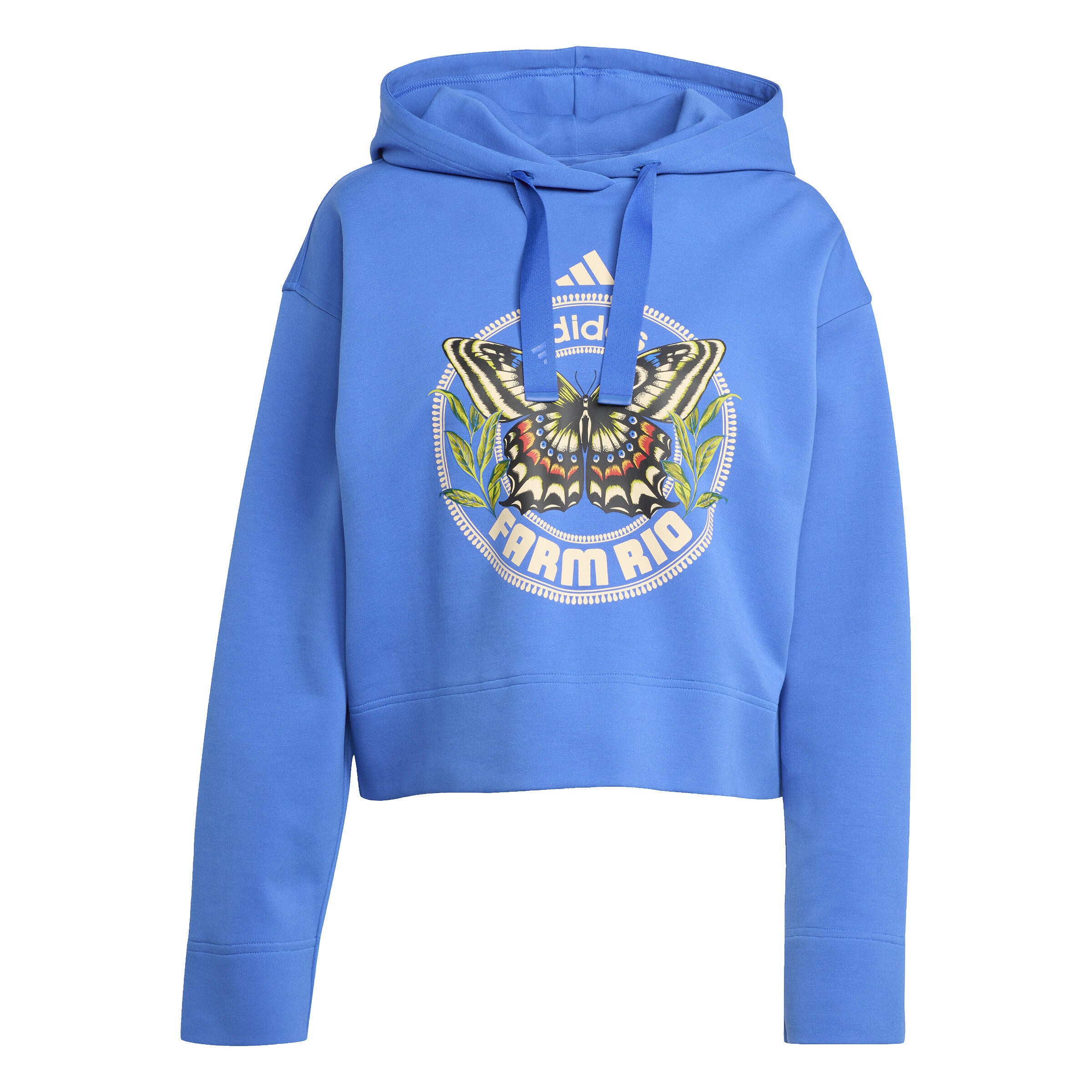 Sweathoodie ADIDAS X FARM - HIRBLU - Blau