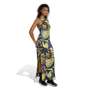 Schlauchkleid x FARM RIO Maxi - BLACK/HIRBLU/LUSRED - Mehrfarbig