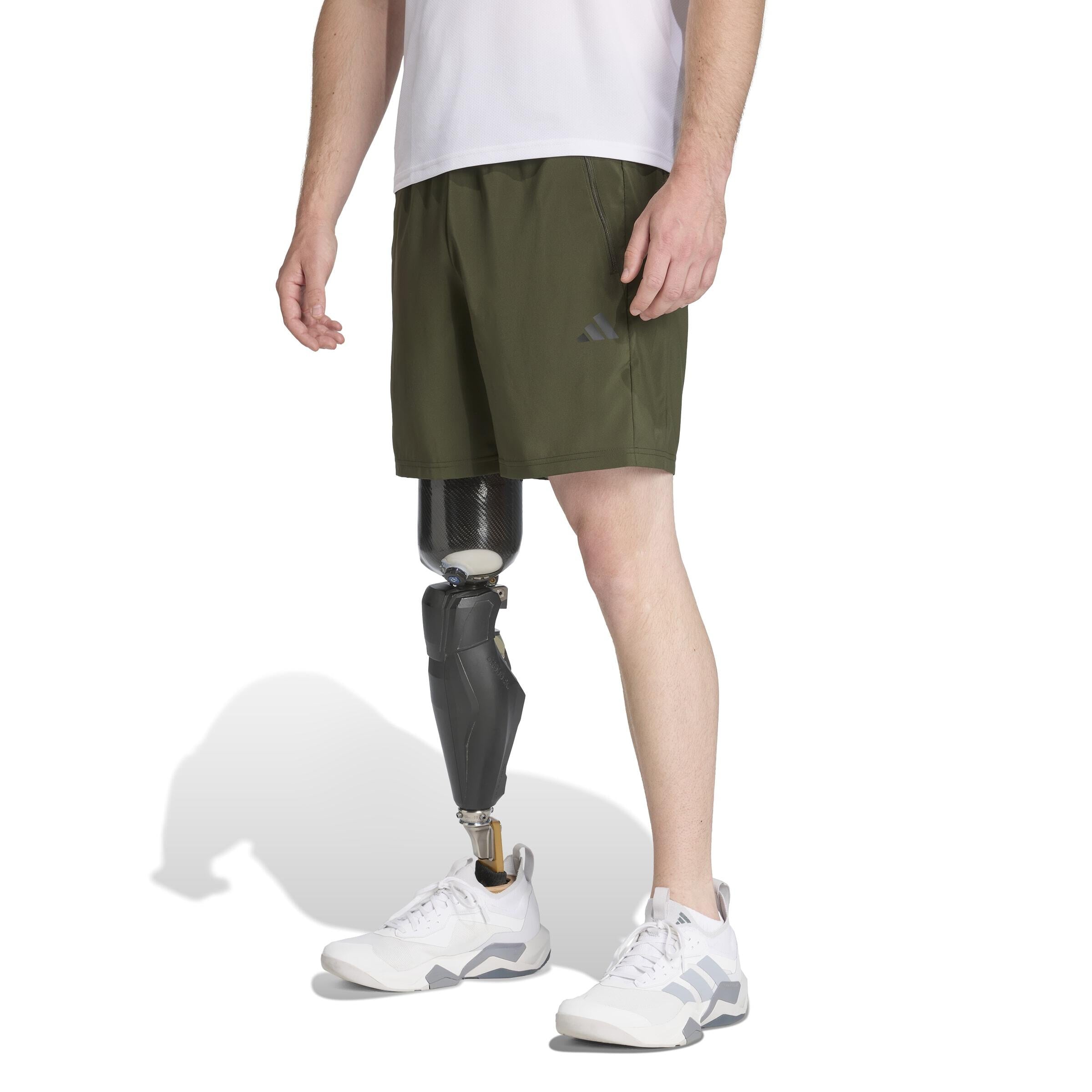 Funktionsshorts Regular Fit - NGTCAR/BLACK - Khaki