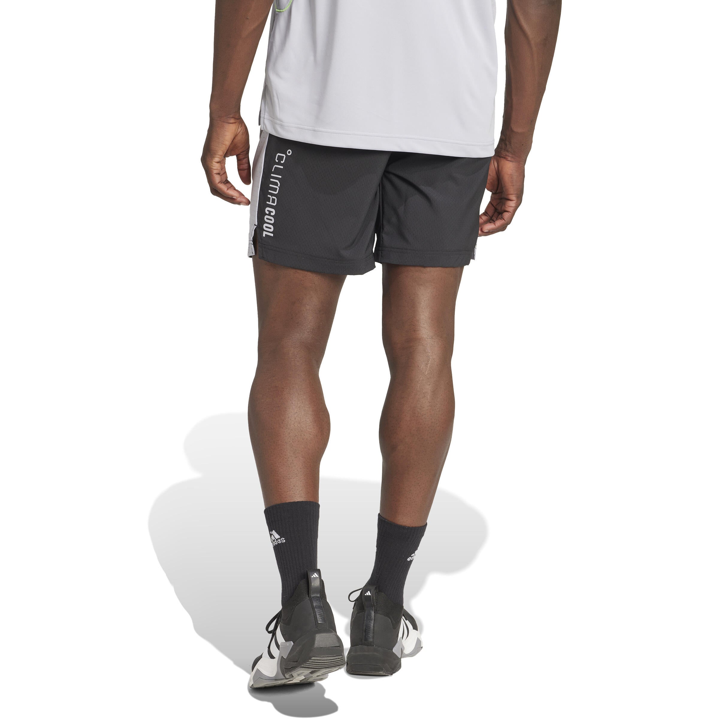 Funktionsshorts TECH APPAREL - BLACK/HALSIL - Schwarz