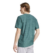 Funktionsshirt meliert - AUIVME/BLACK - Grün