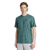 Funktionsshirt meliert - AUIVME/BLACK - Grün