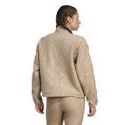 Fleecepullover mit wellenförmigem Print. - CHABRN - Beige