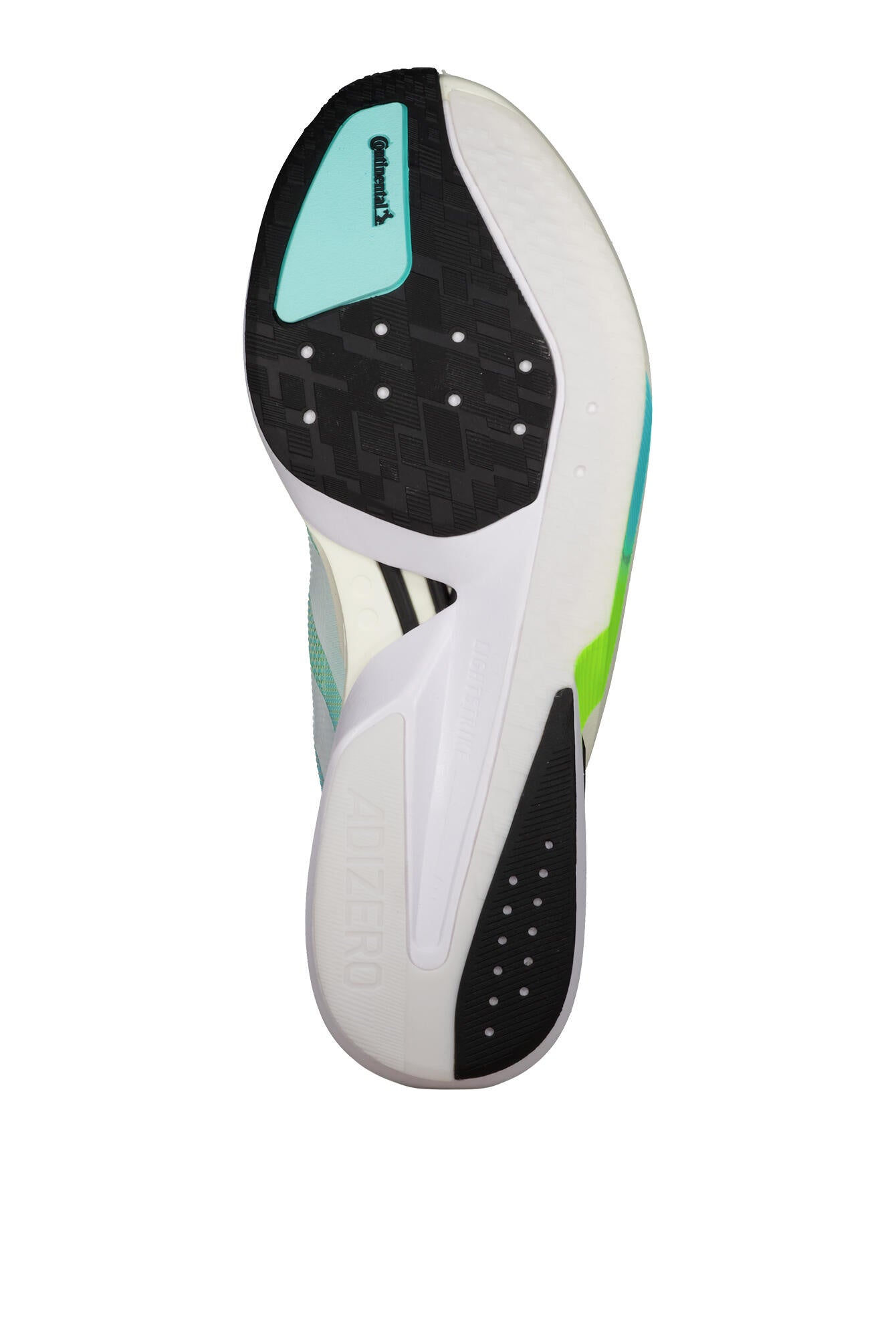 Laufschuhe Adizero Boston 13 - FLAAQU/FTWWHT/LUCLEM - Blau