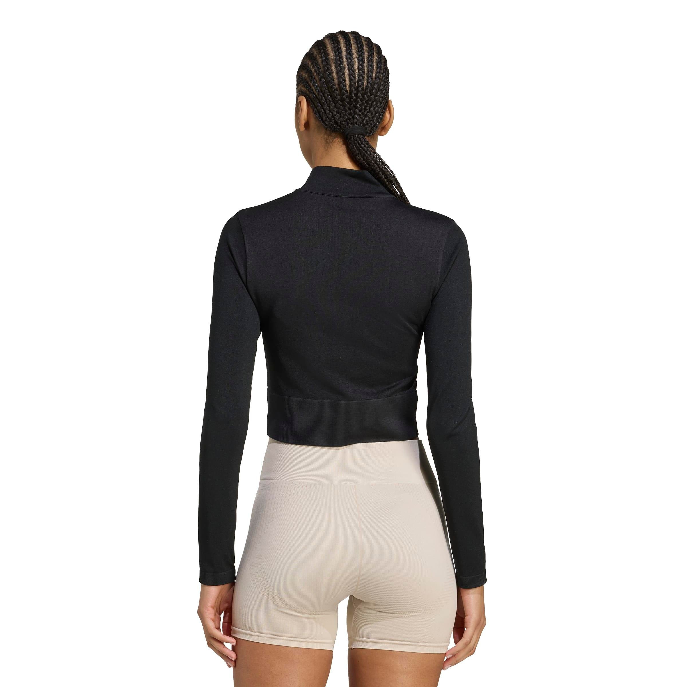 Funktionsshirt mit Stehkragen - BLACK - Schwarz