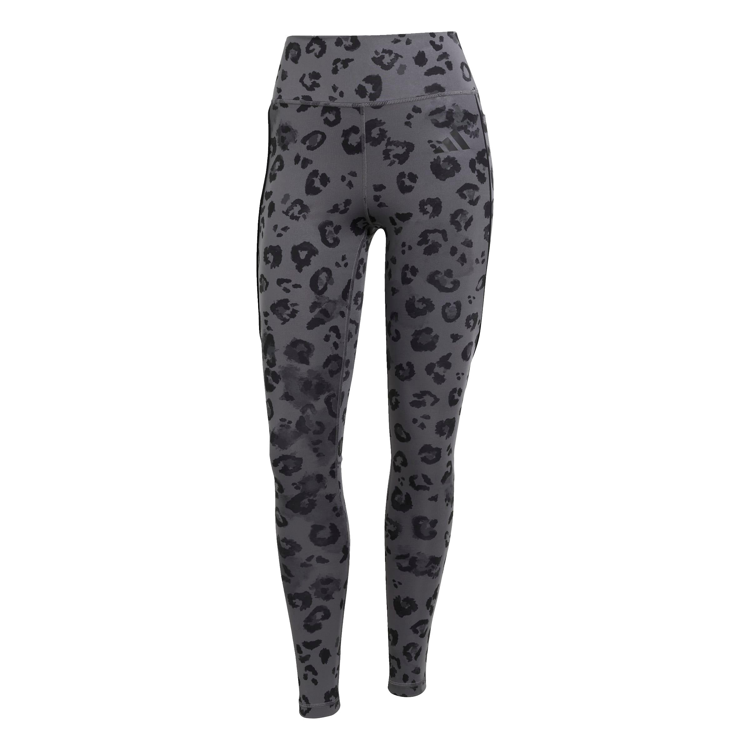 Trainings Leggings - GREFIV/PRINT - Grau