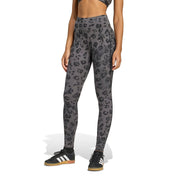 Trainings Leggings - GREFIV/PRINT - Grau