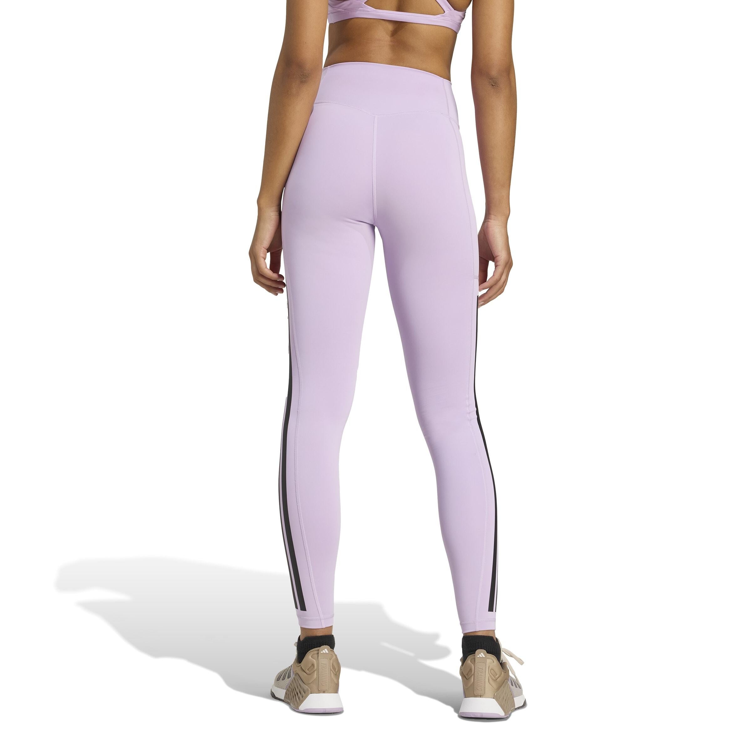 Leggings OPTIME - POWPLU - Rosa