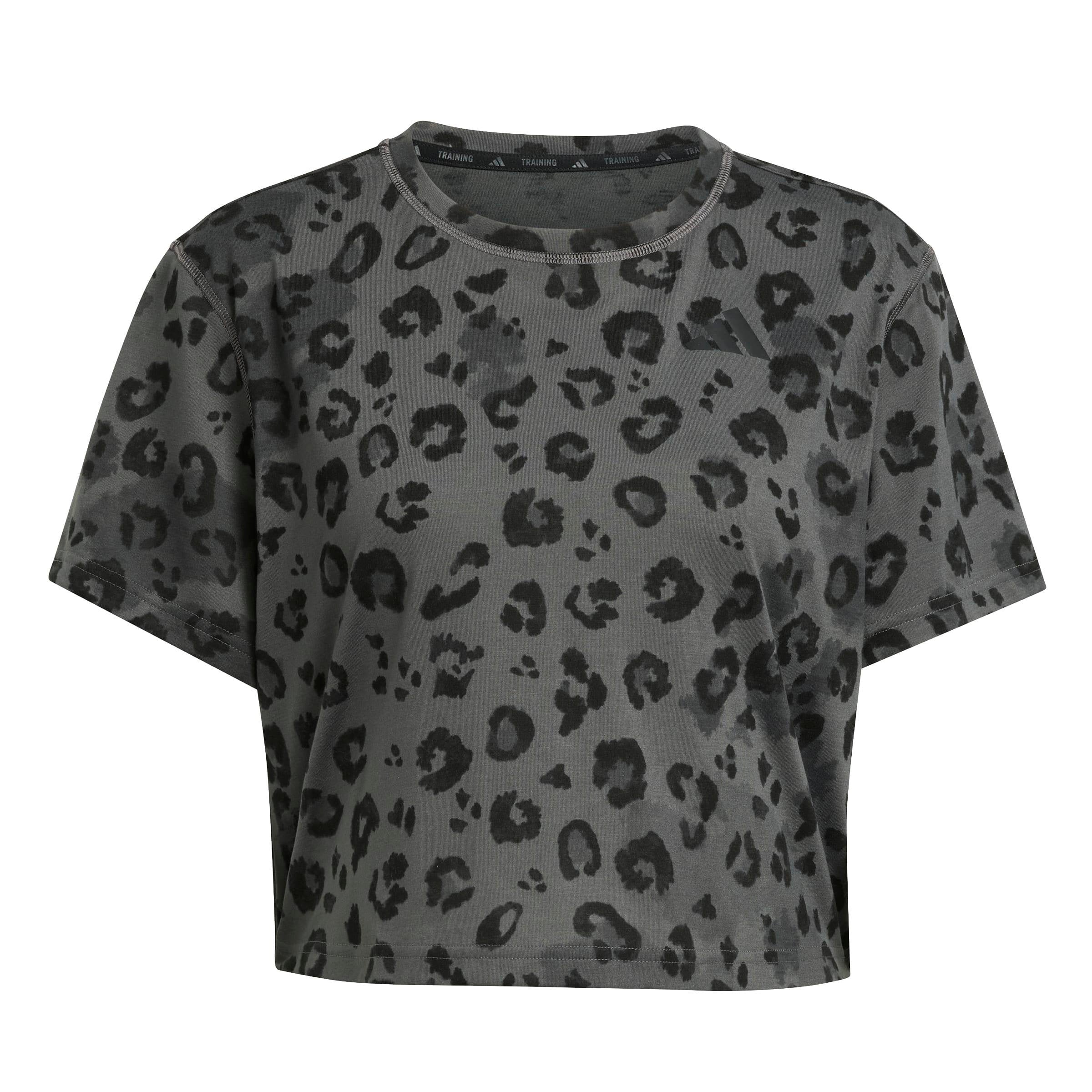 Funktionsshirt im Leoprint - GREFIV/PRINT - Grau