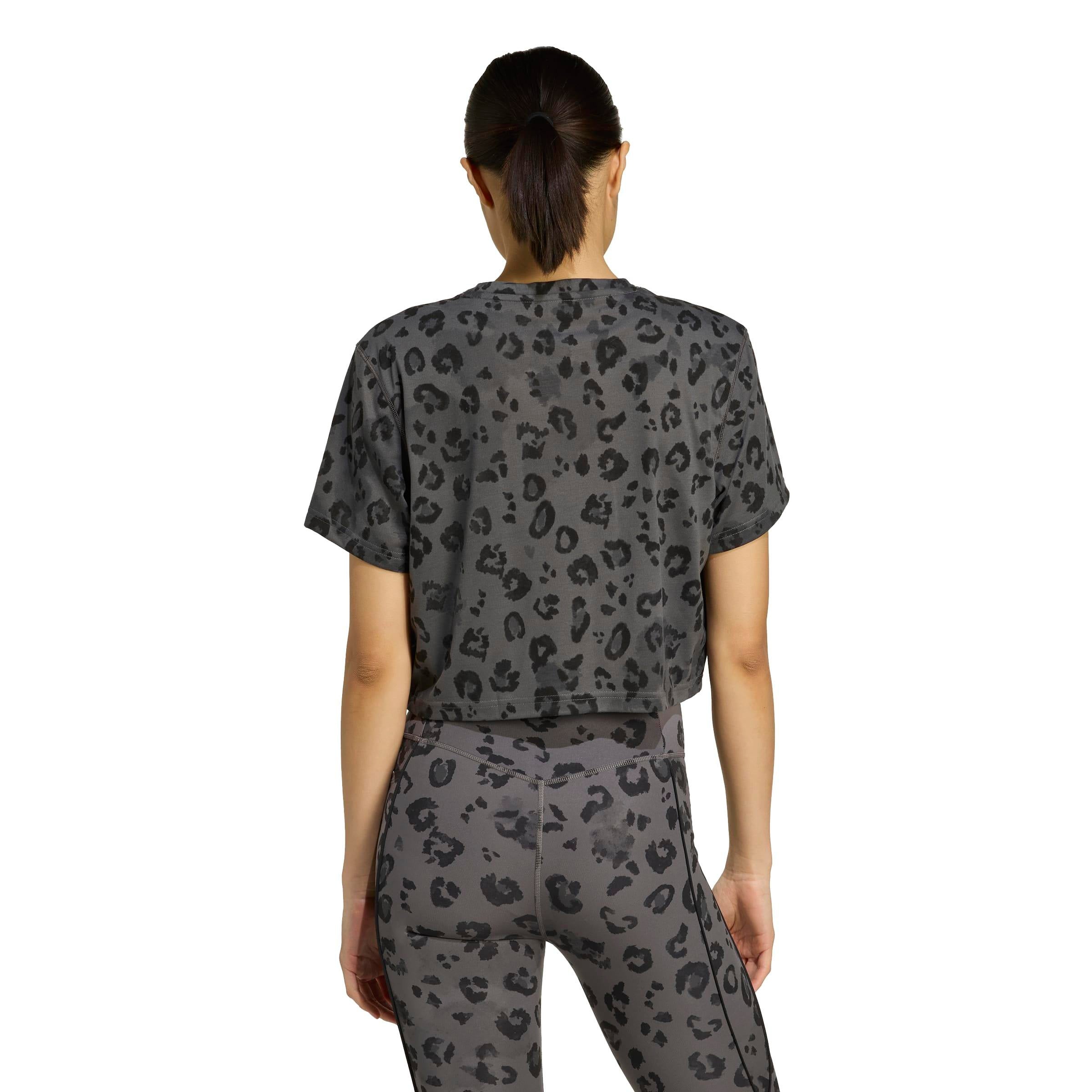 Funktionsshirt im Leoprint - GREFIV/PRINT - Grau