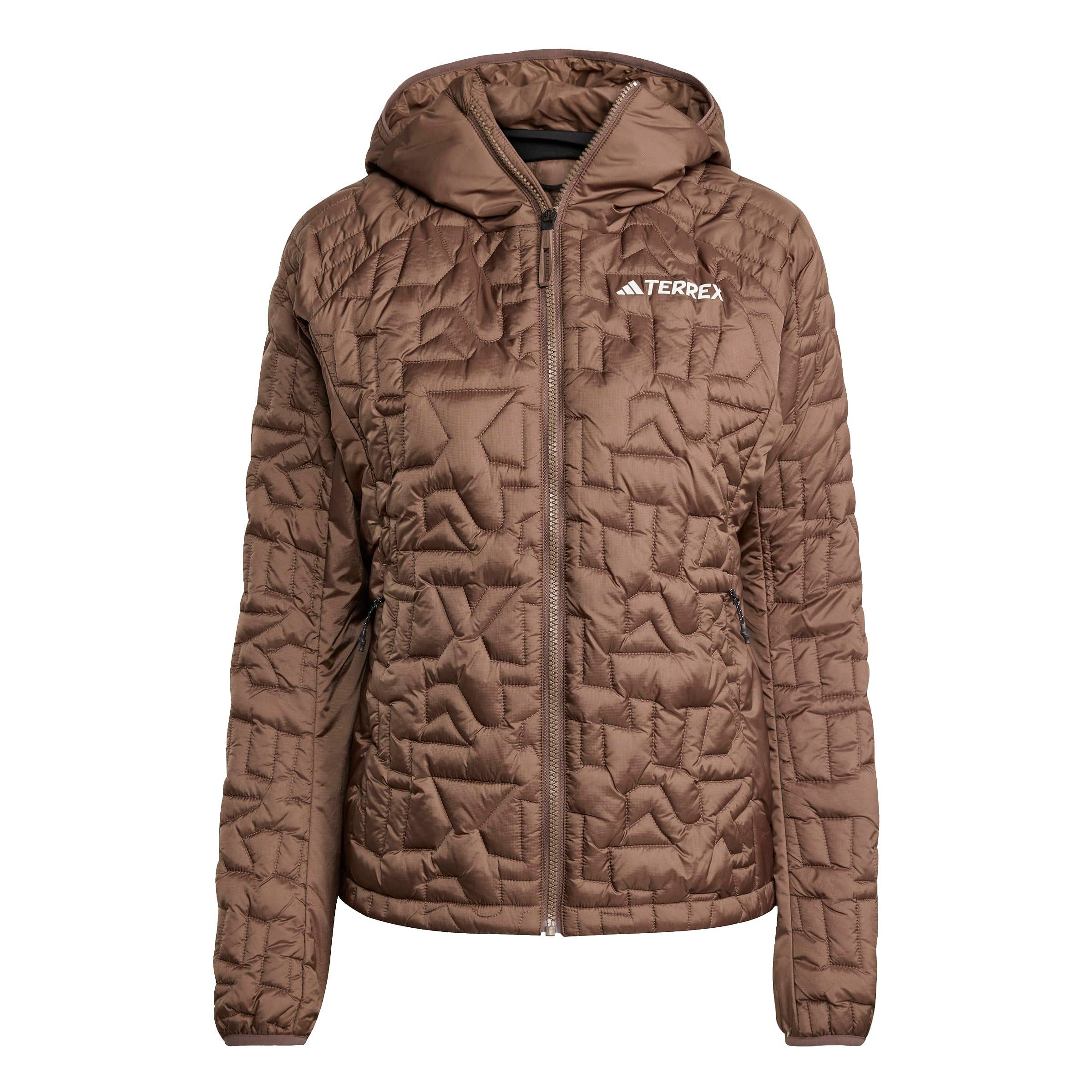 Steppjacke mit Kapuze - EARSTR - Braun