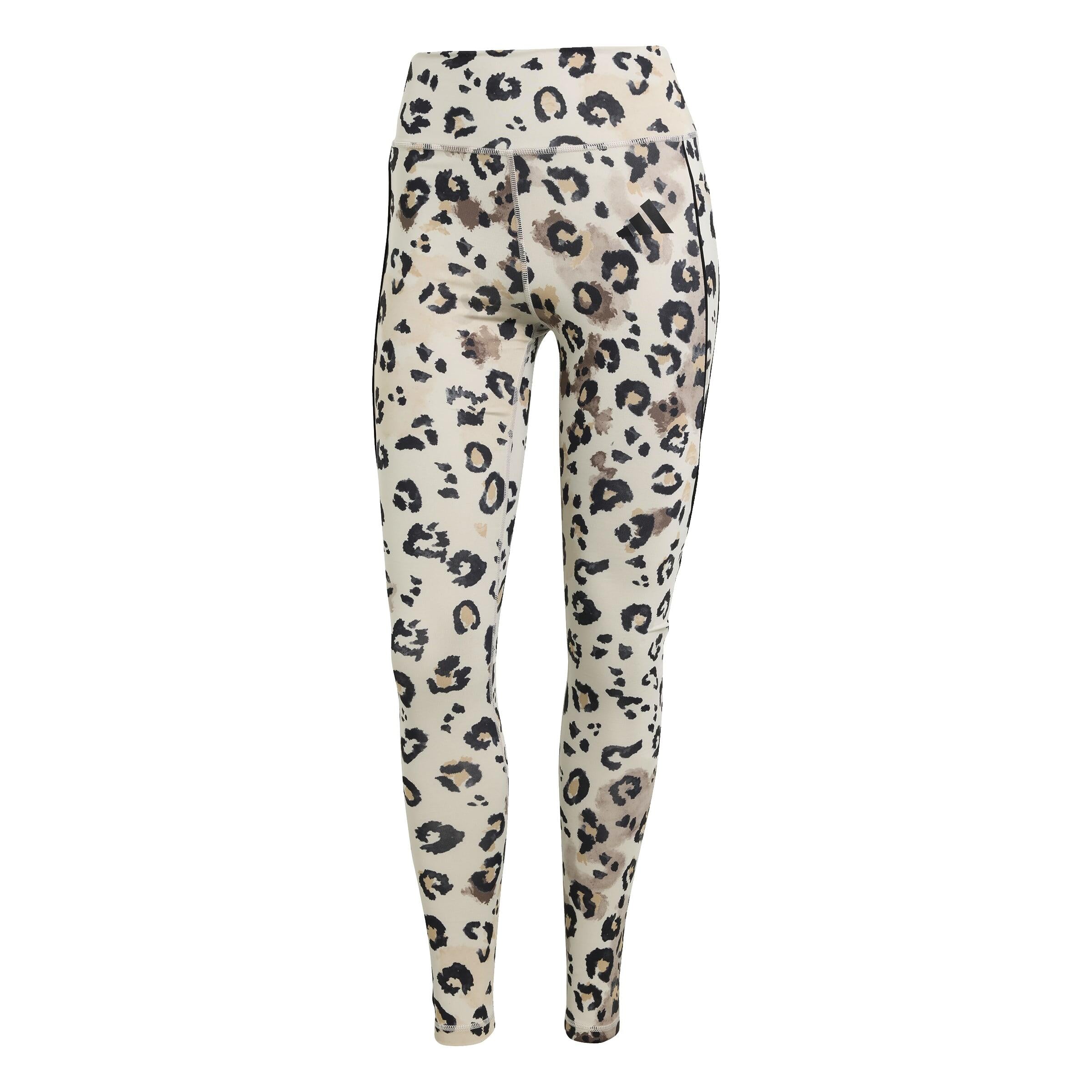 Leggings im Leoprint - WONALU/PRINT - Beige