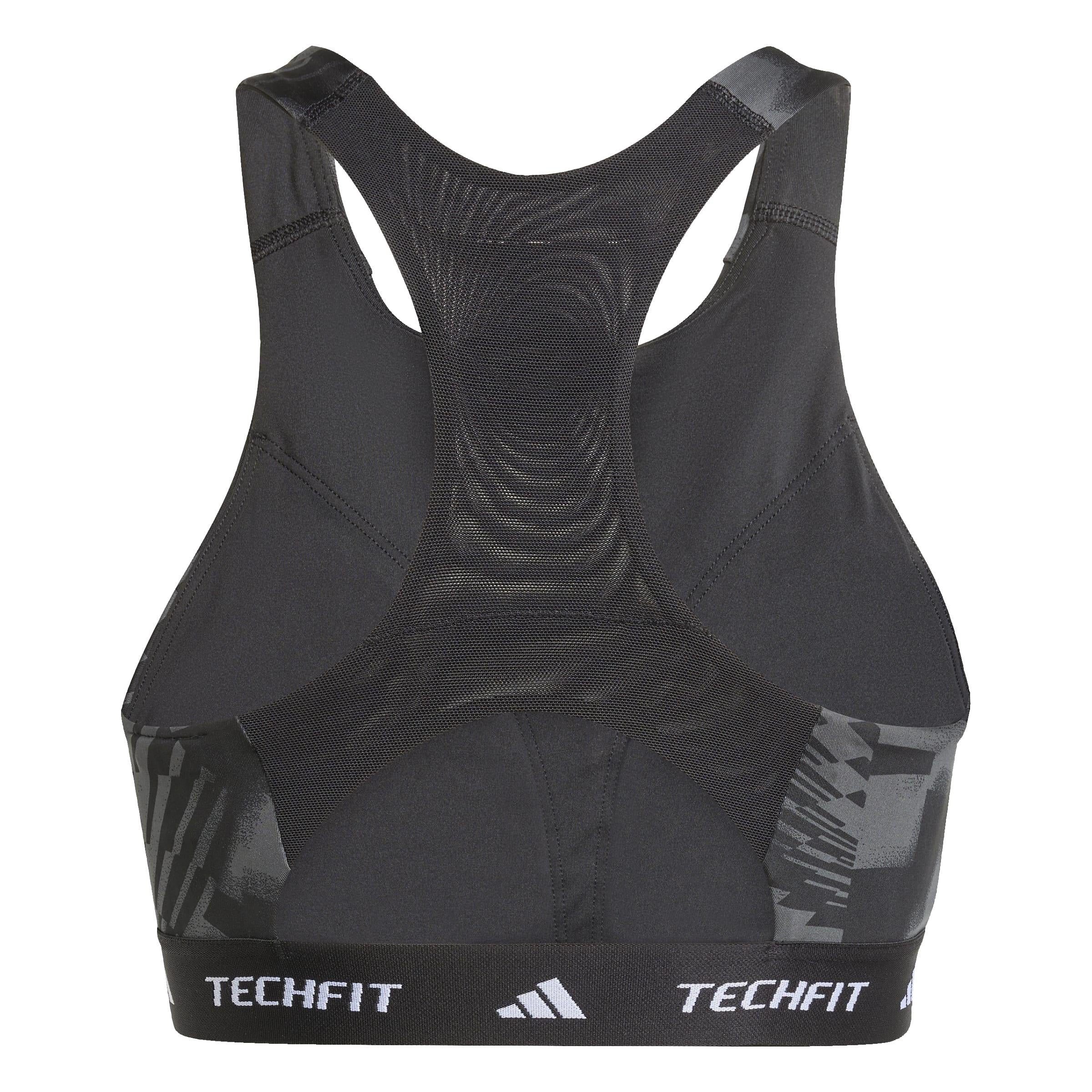 Sport-BH TECHFIT - BLACK - Grau