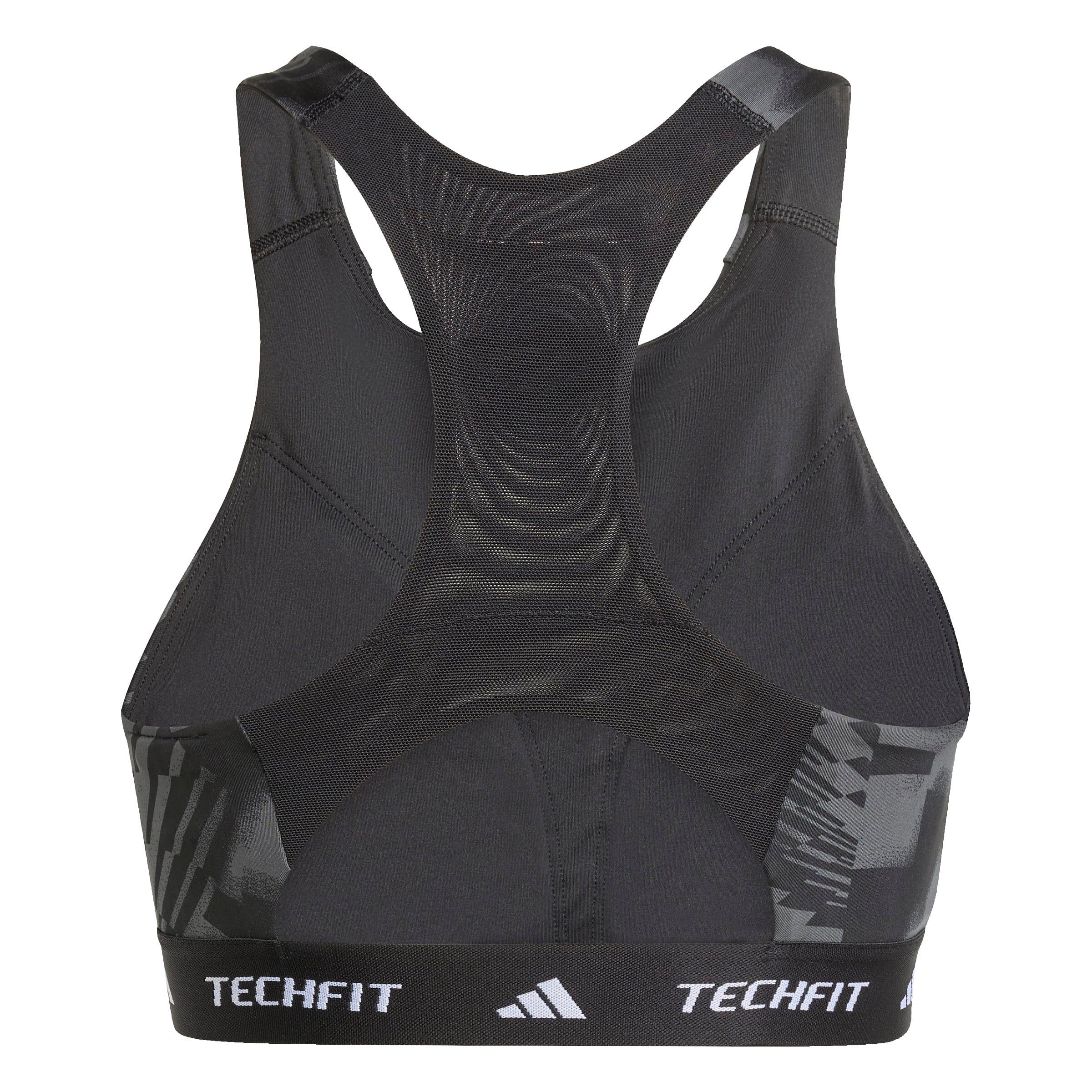 Sport-BH TECHFIT - BLACK - Grau