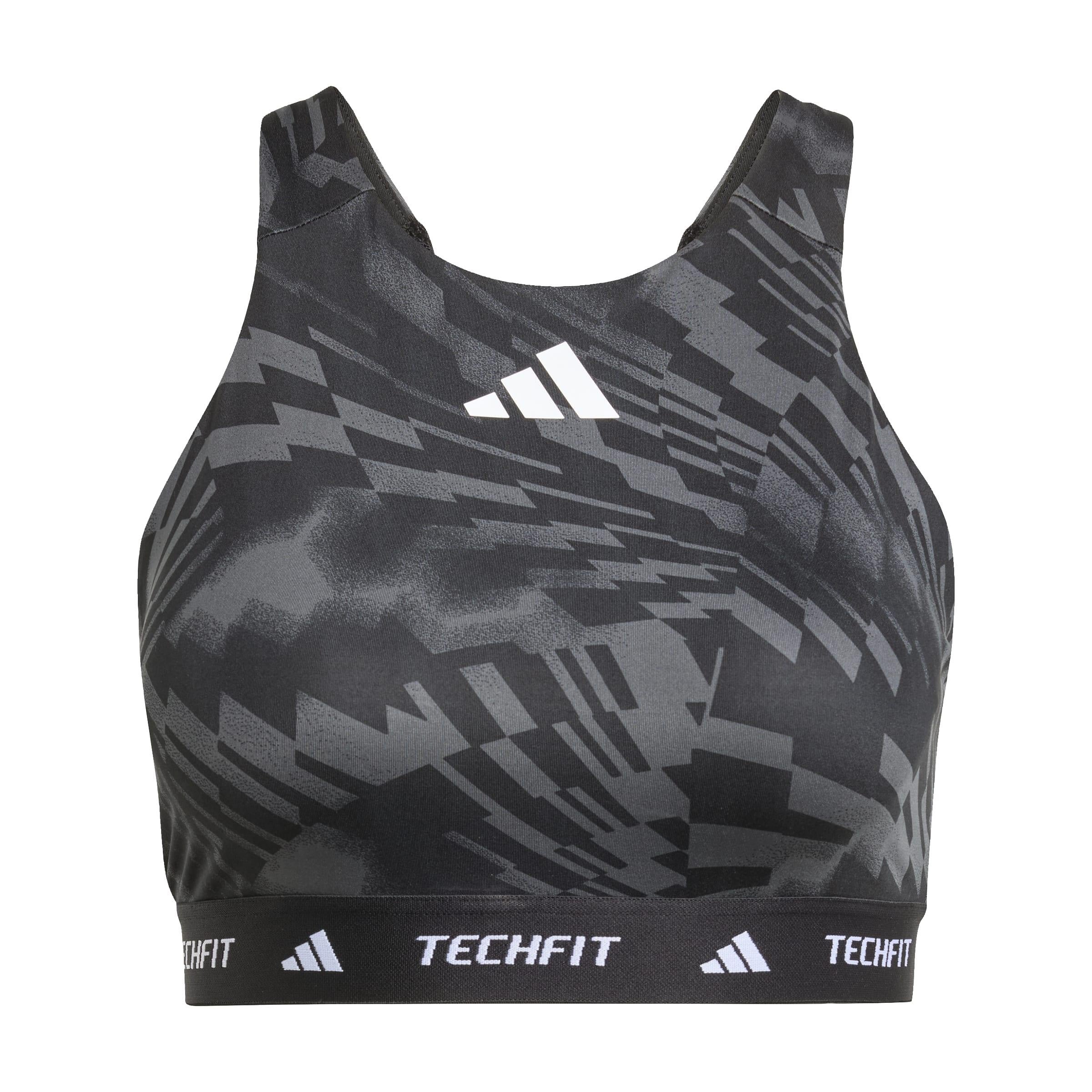Sport-BH TECHFIT - BLACK - Grau