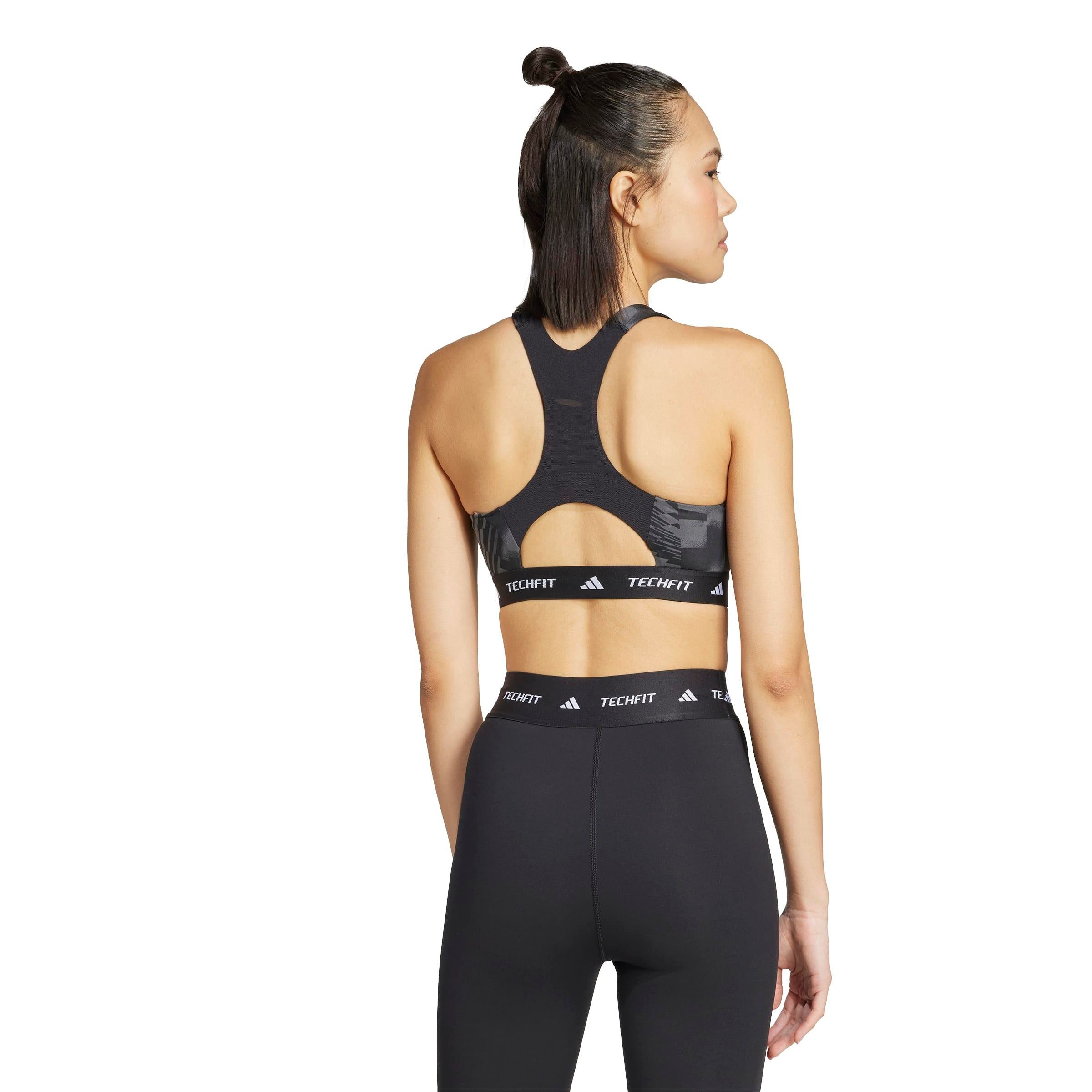 Sport-BH TECHFIT - BLACK - Grau