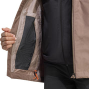 Regenjacke TERREX MULTI RAIN.RDY - TRABRN/EARSTR - Braun