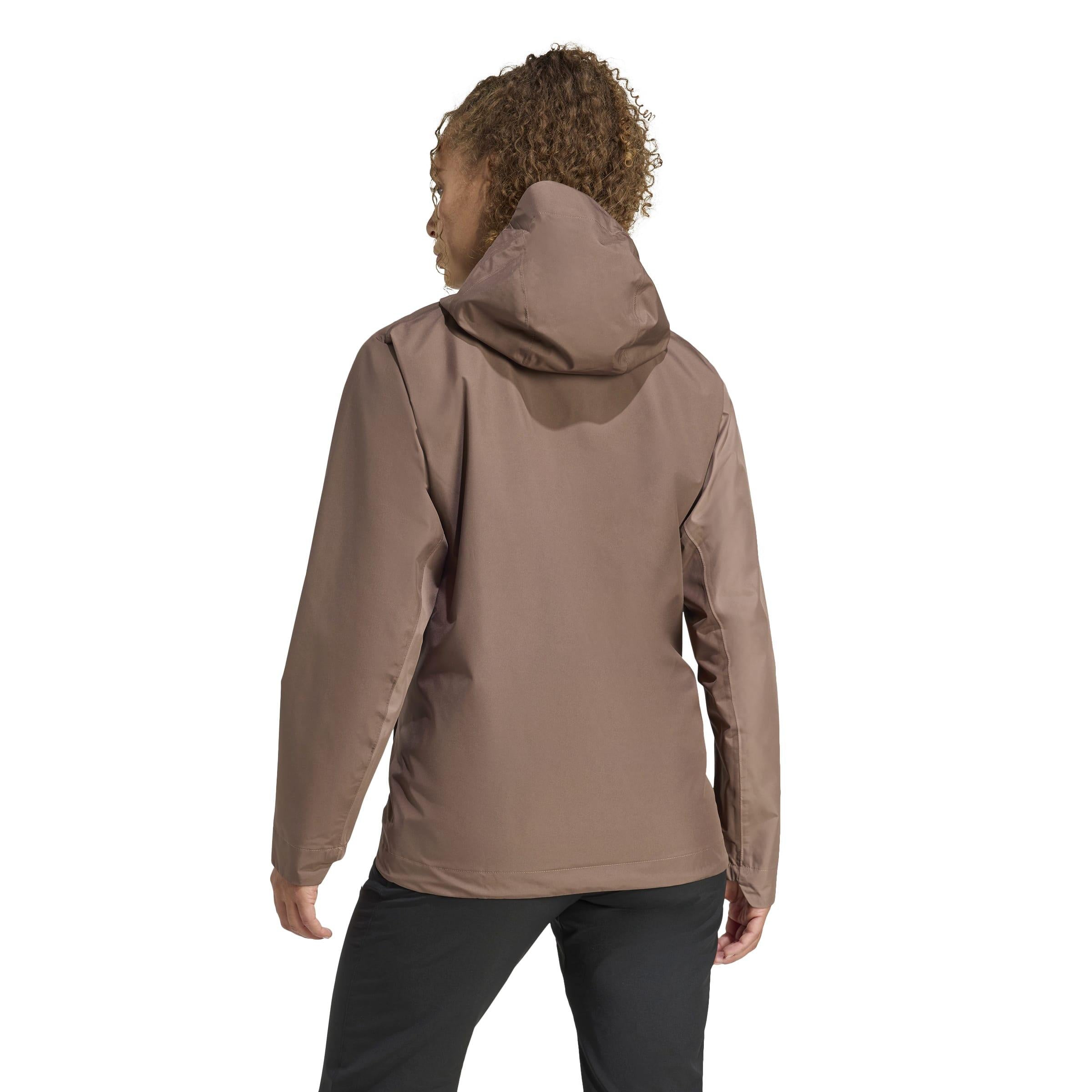 Regenjacke TERREX MULTI RAIN.RDY - TRABRN/EARSTR - Braun