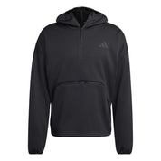 Trainingshoodie mit Climawarm - BLACK - Schwarz