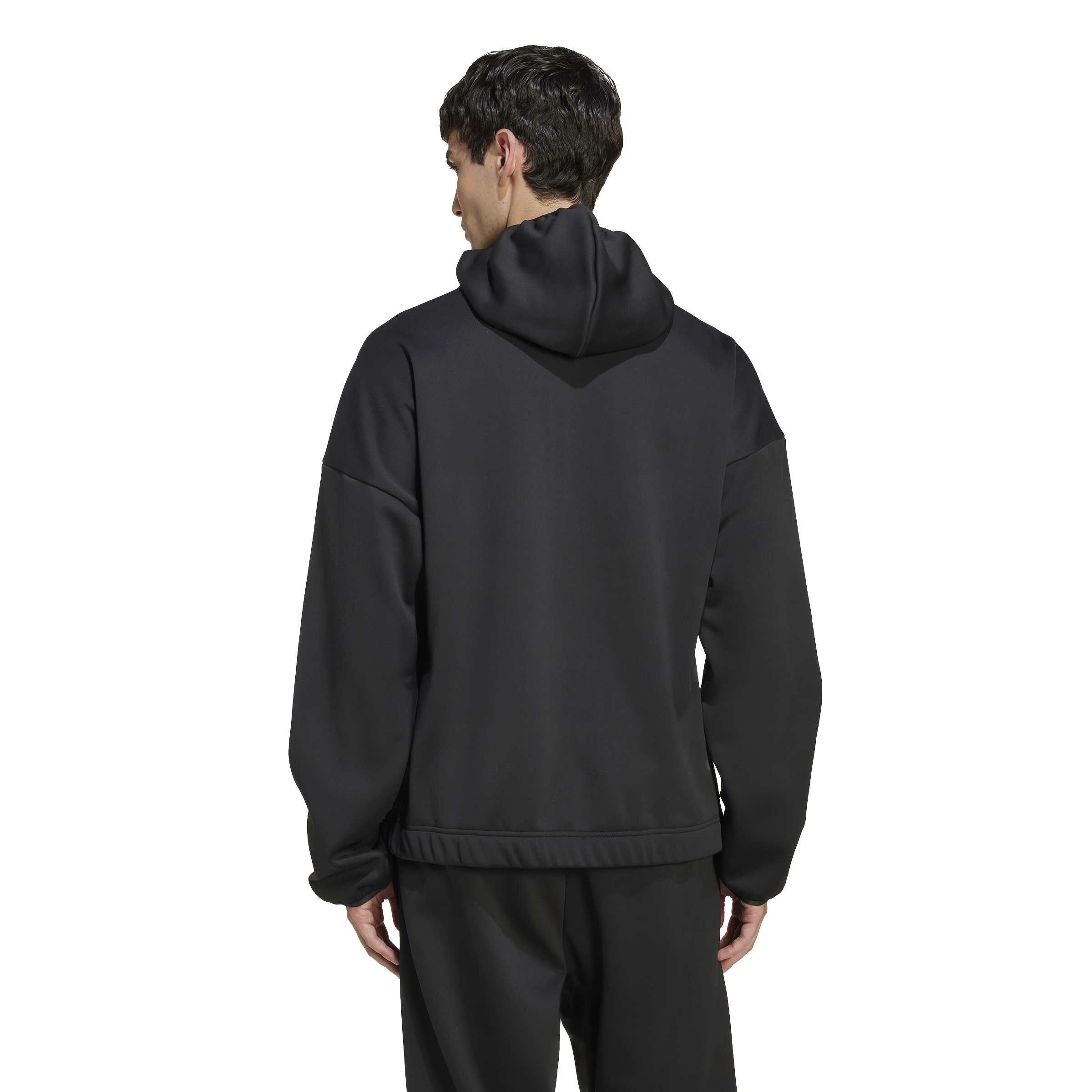 Trainingshoodie mit Climawarm - BLACK - Schwarz