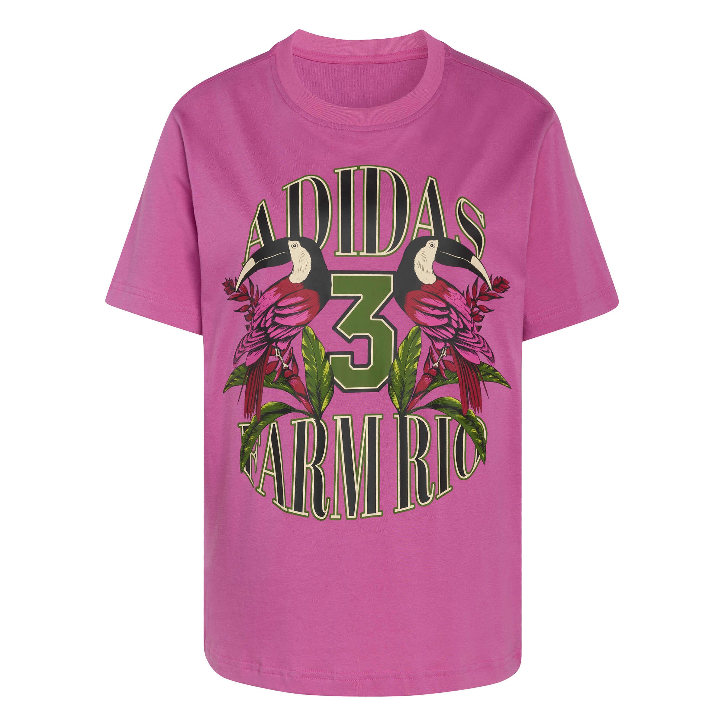 T-Shirt ADIDAS x FARM RIO - SELUFU/CRLI - Pink