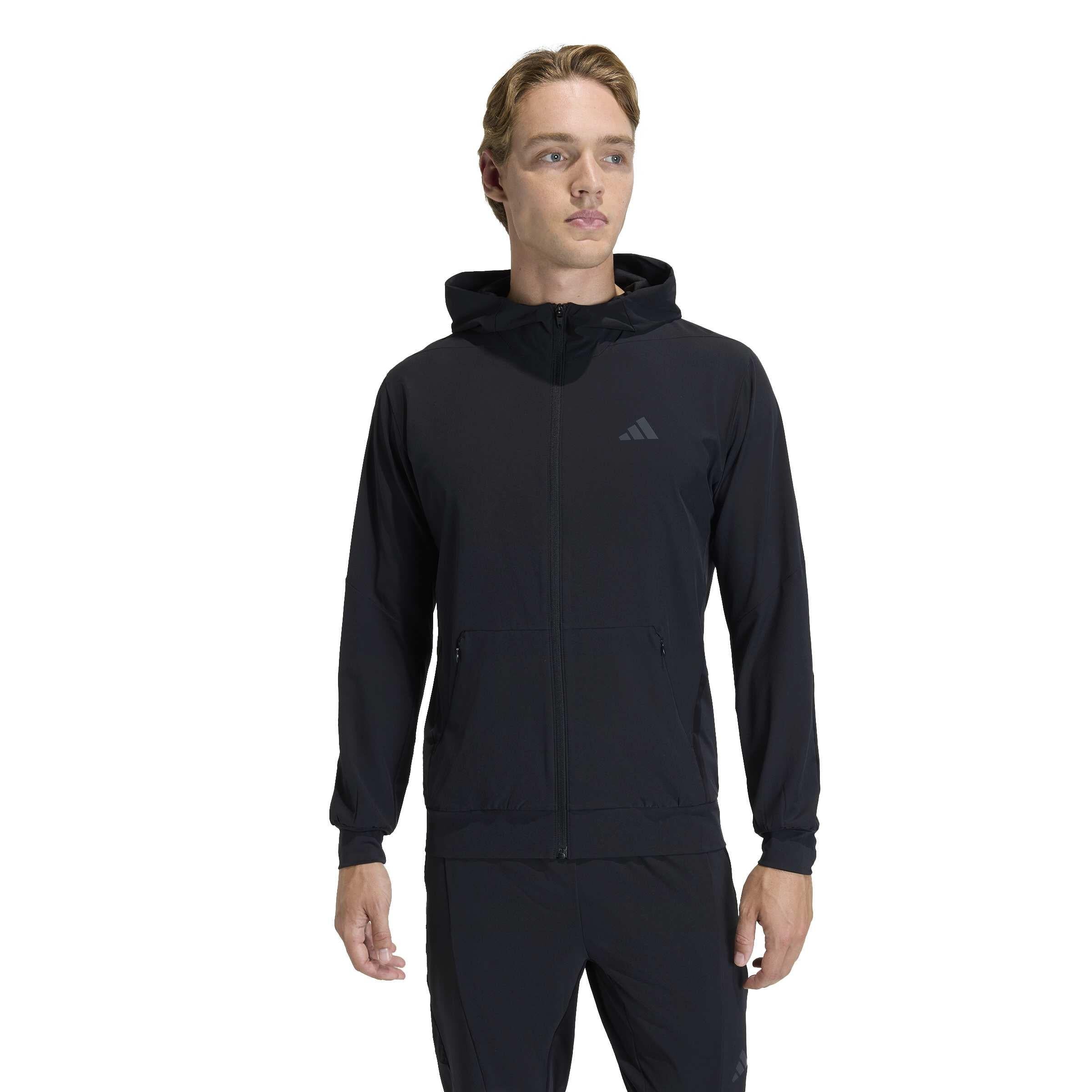 Trainingsjacke Regular Fit - BLACK - Schwarz