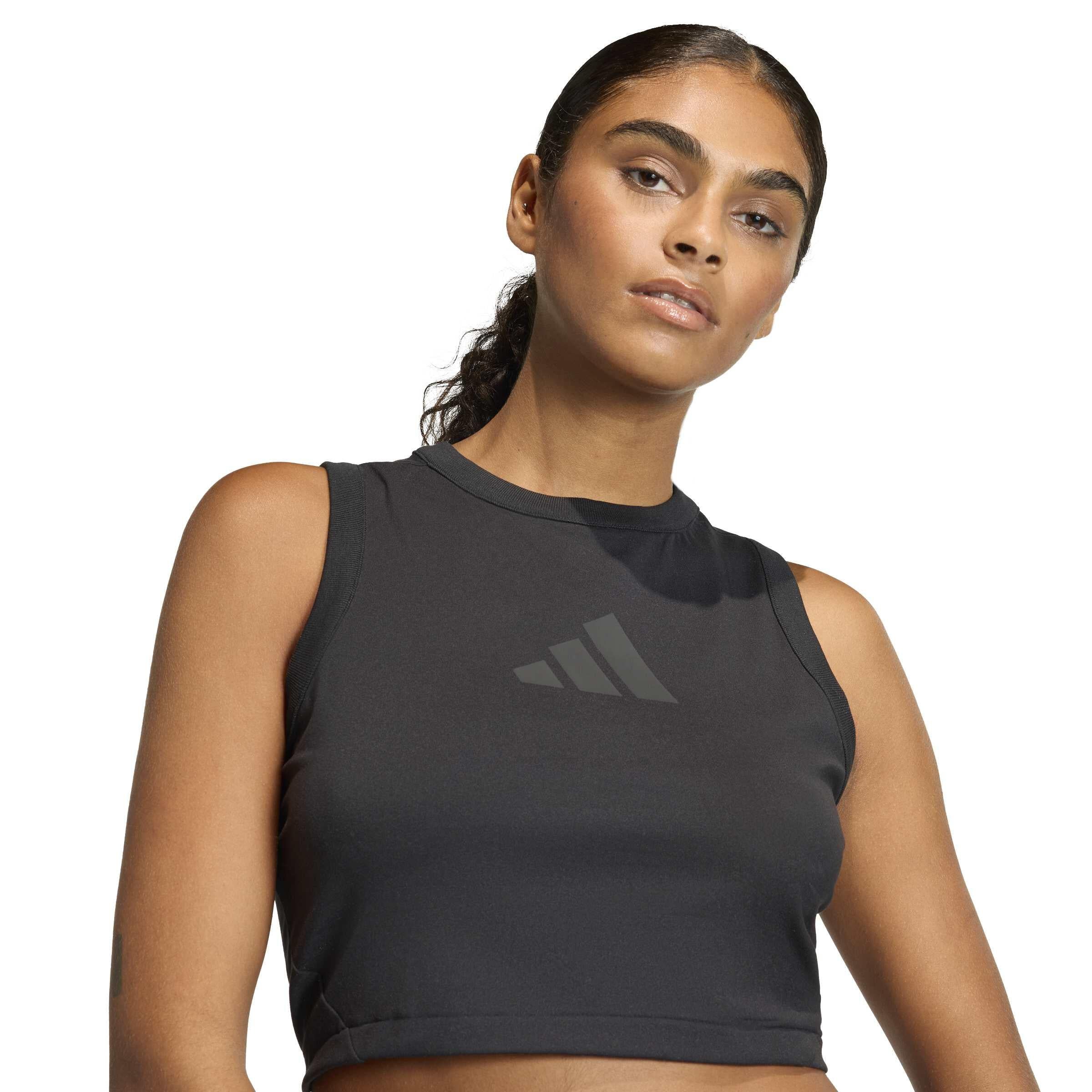 Crop-Top ADIDAS Z.N.E - BLACK - Schwarz