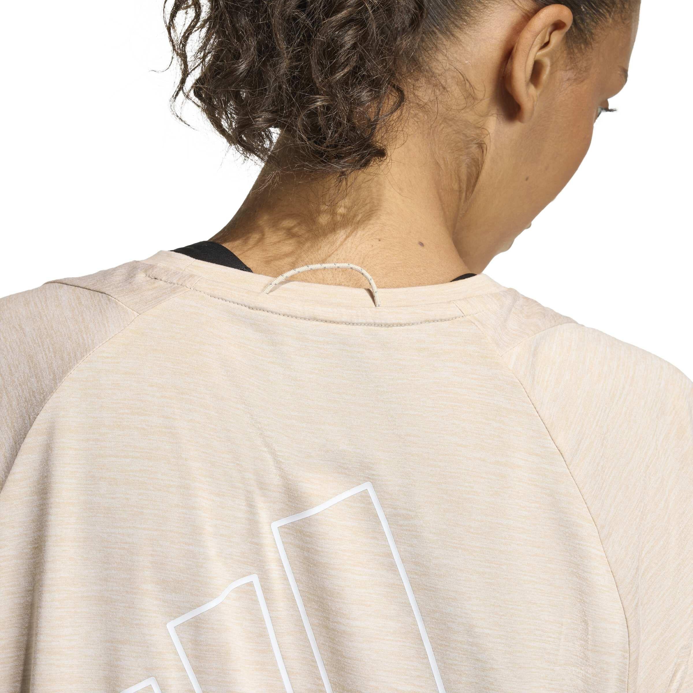 T-Shirt ADI365 Cropped Fit - CRYSTA - Beige