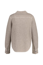 Cardigan aus Wolle - 46/41 - Beige