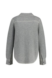Cardigan aus Wolle - 83/41 - Grau
