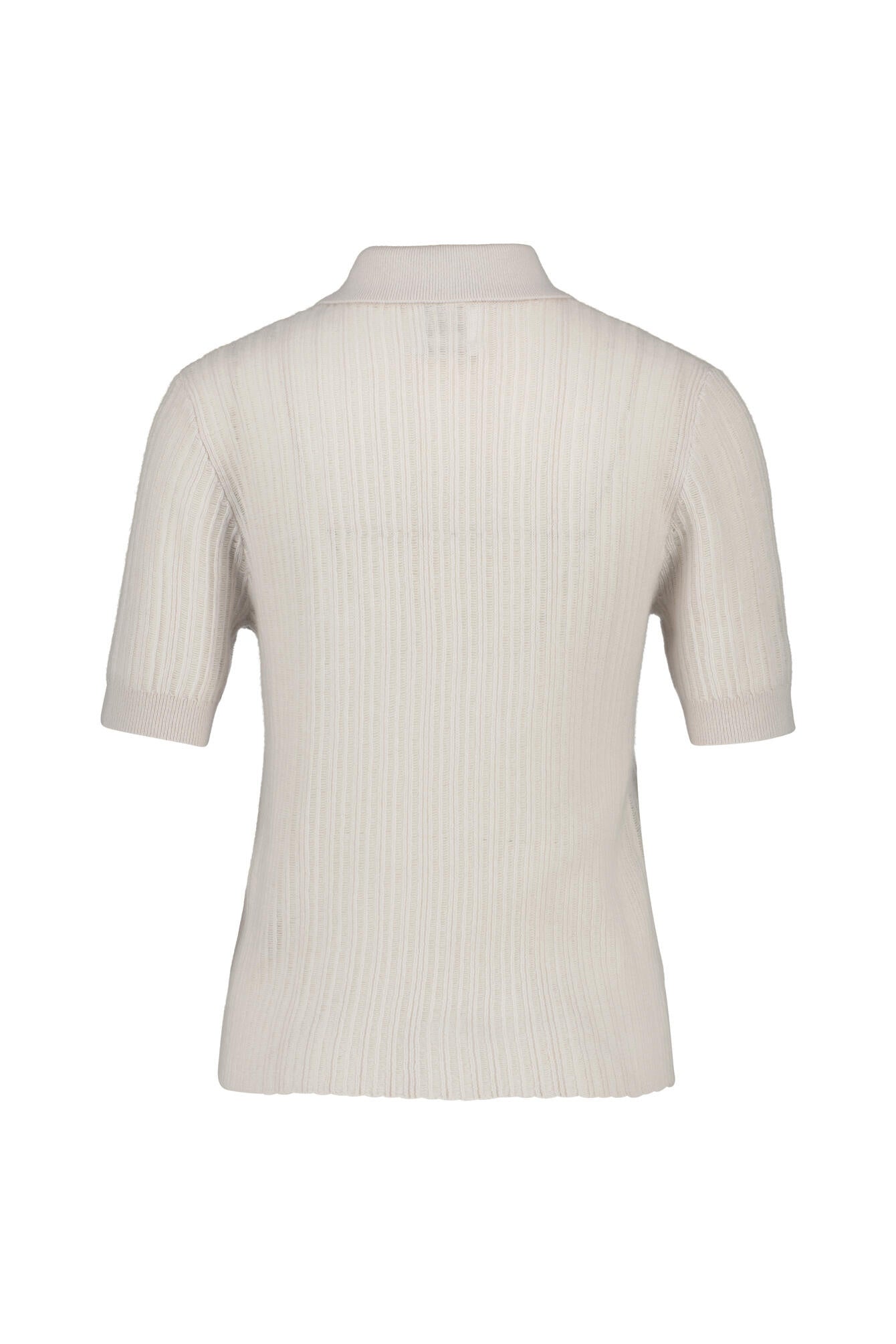 Strickpoloshirt aus Kaschmir - 80 - Grau