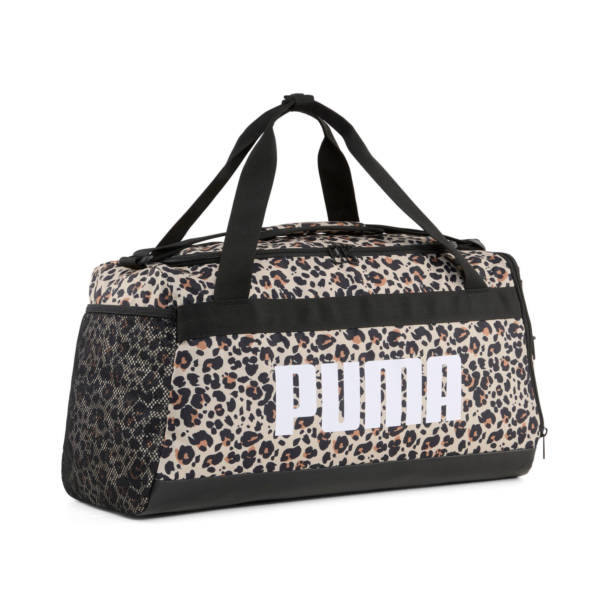 Sporttasche CHALLENGER AOP - 002-PUMA Black-Leopard AOP - Beige
