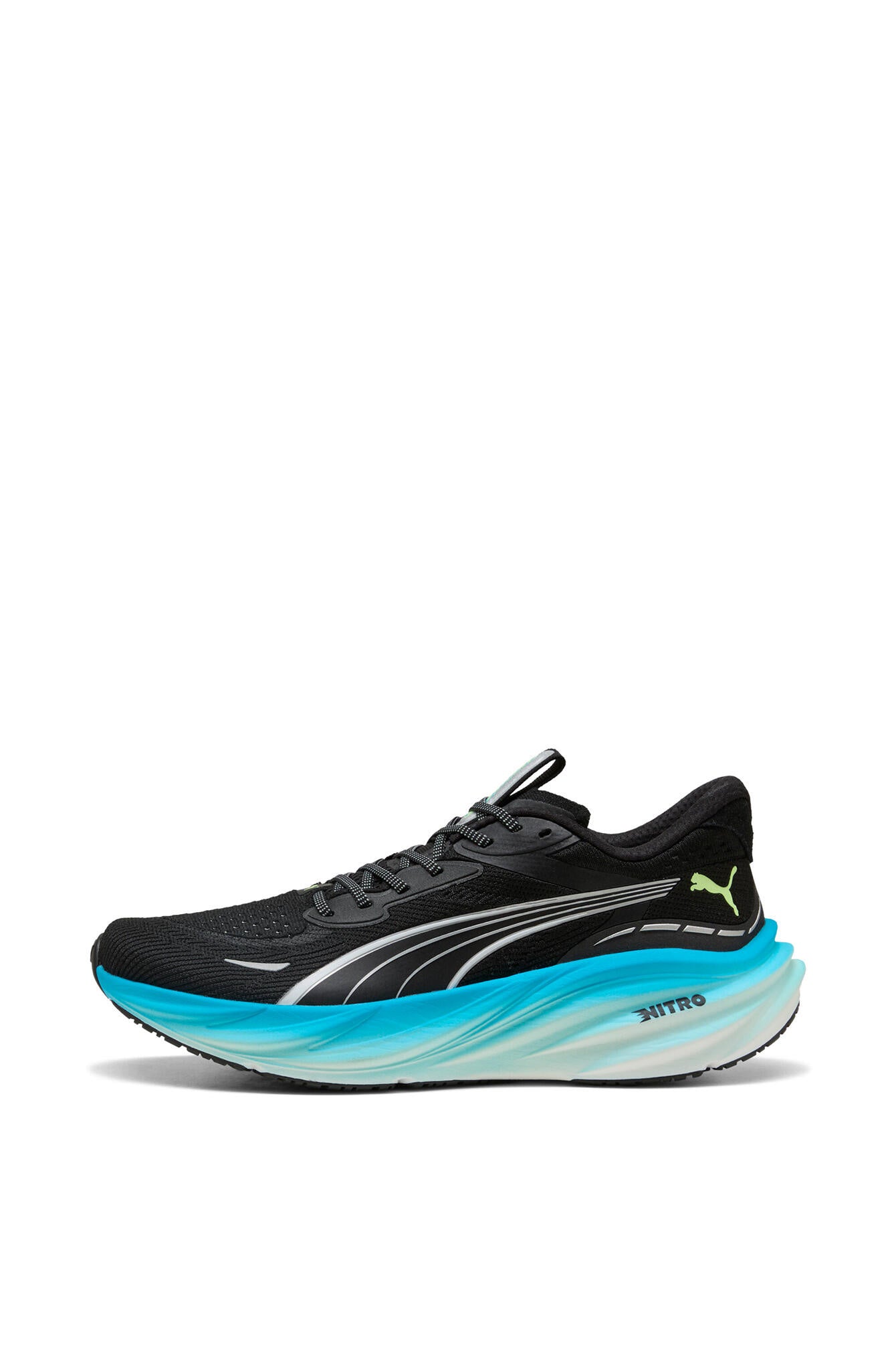 Sportschuhe MAGNIFY NITRO 3 - 006-PUMA Black-Speed Blue - Schwarz