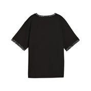 T-Shirt aus Baumwolle - 001-PUMA Black - Schwarz