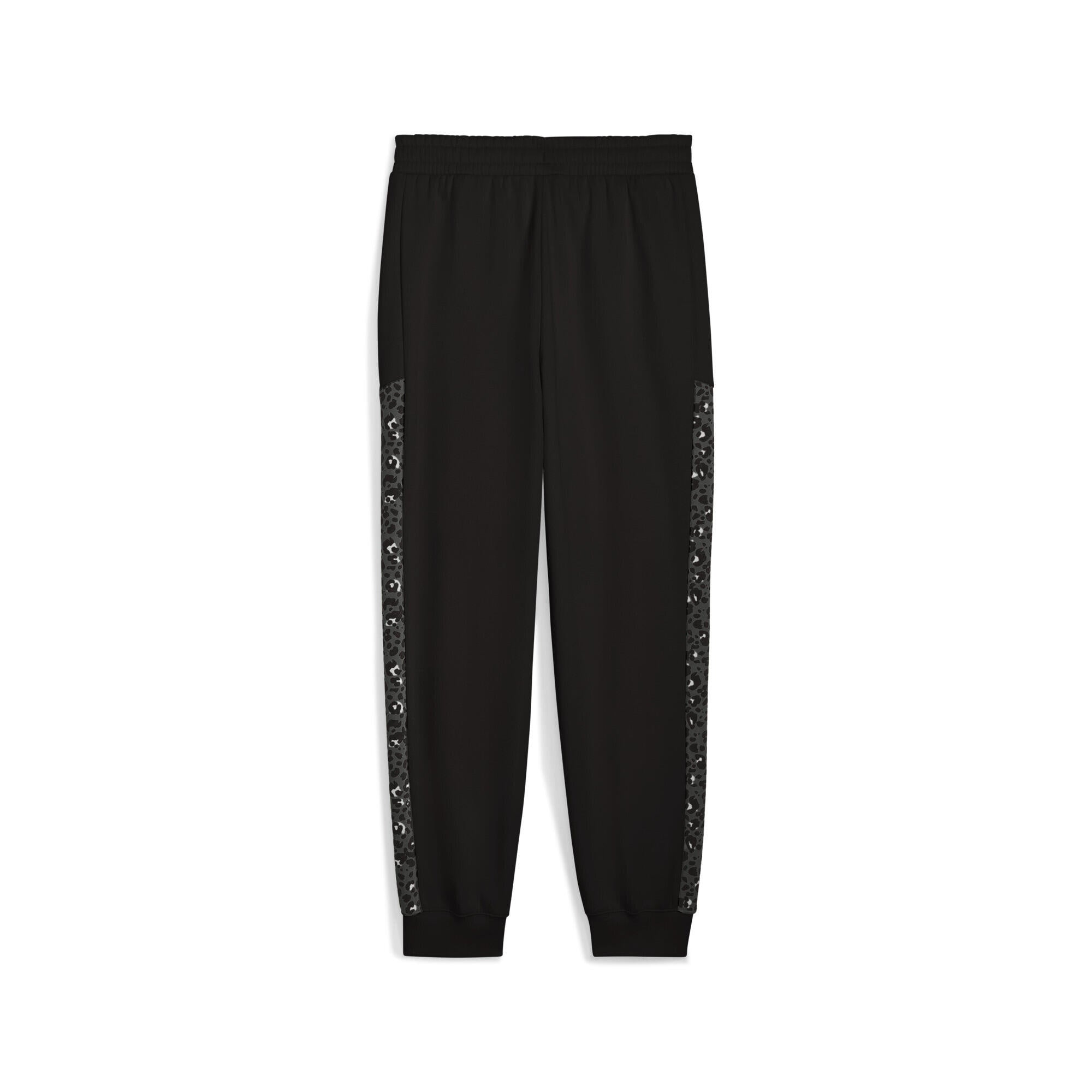 Jogginghose aus Baumwollmix - 001-PUMA Black - Schwarz