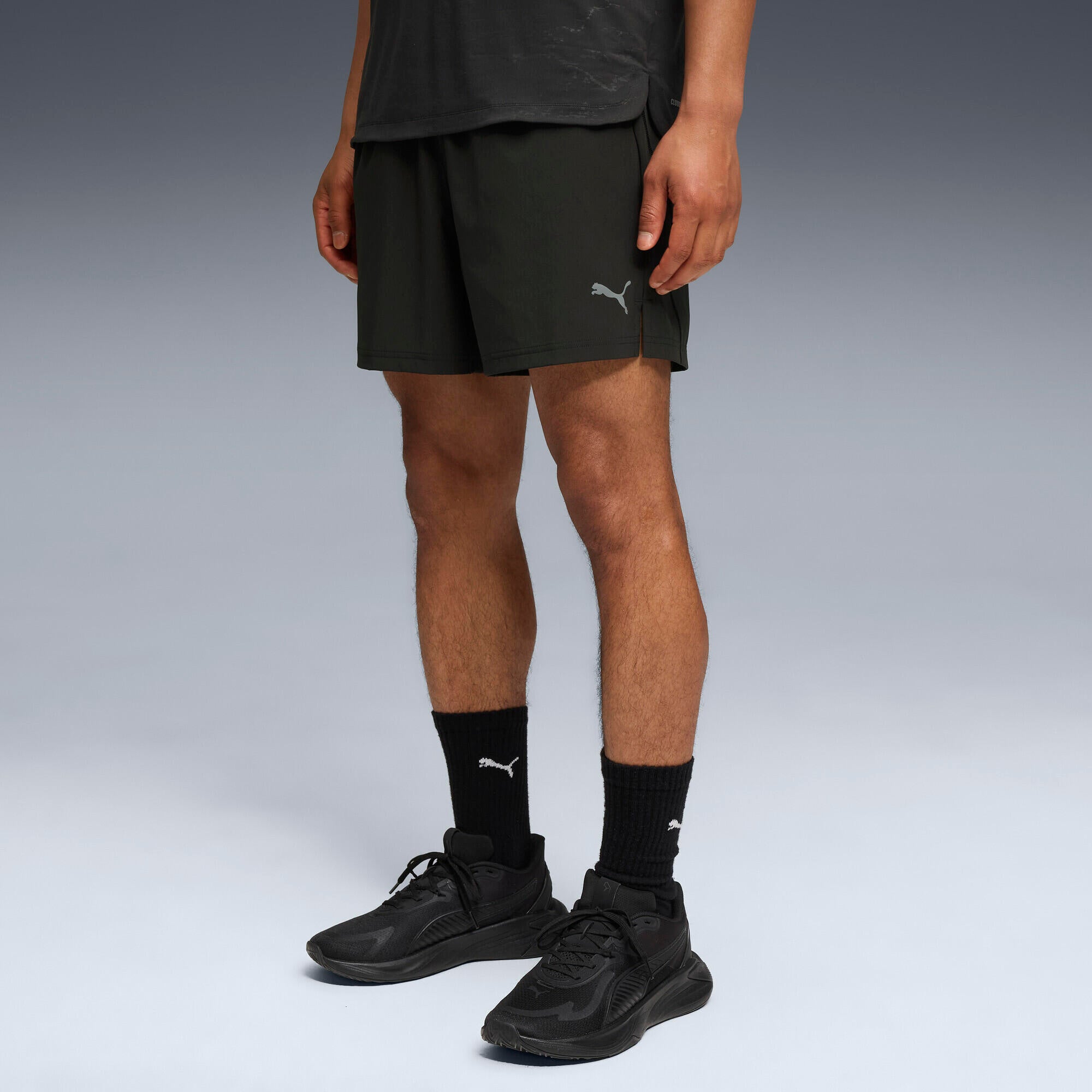 Trainingsshorts - 051-PUMA Black-Q3 - Schwarz