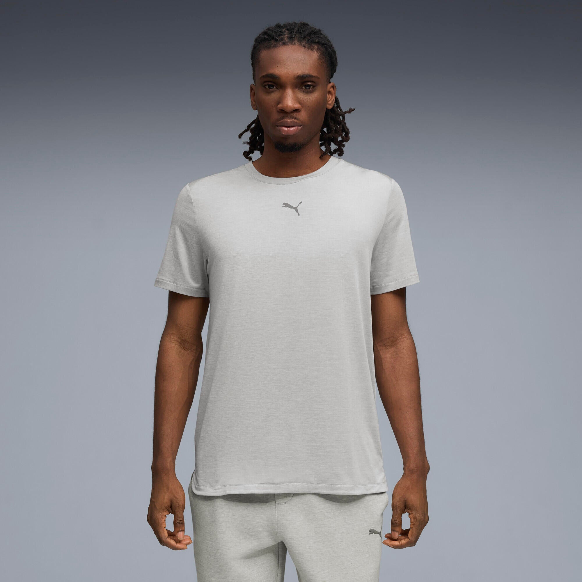 Trainingsshirt - 004-Light Gray Heather - Grau