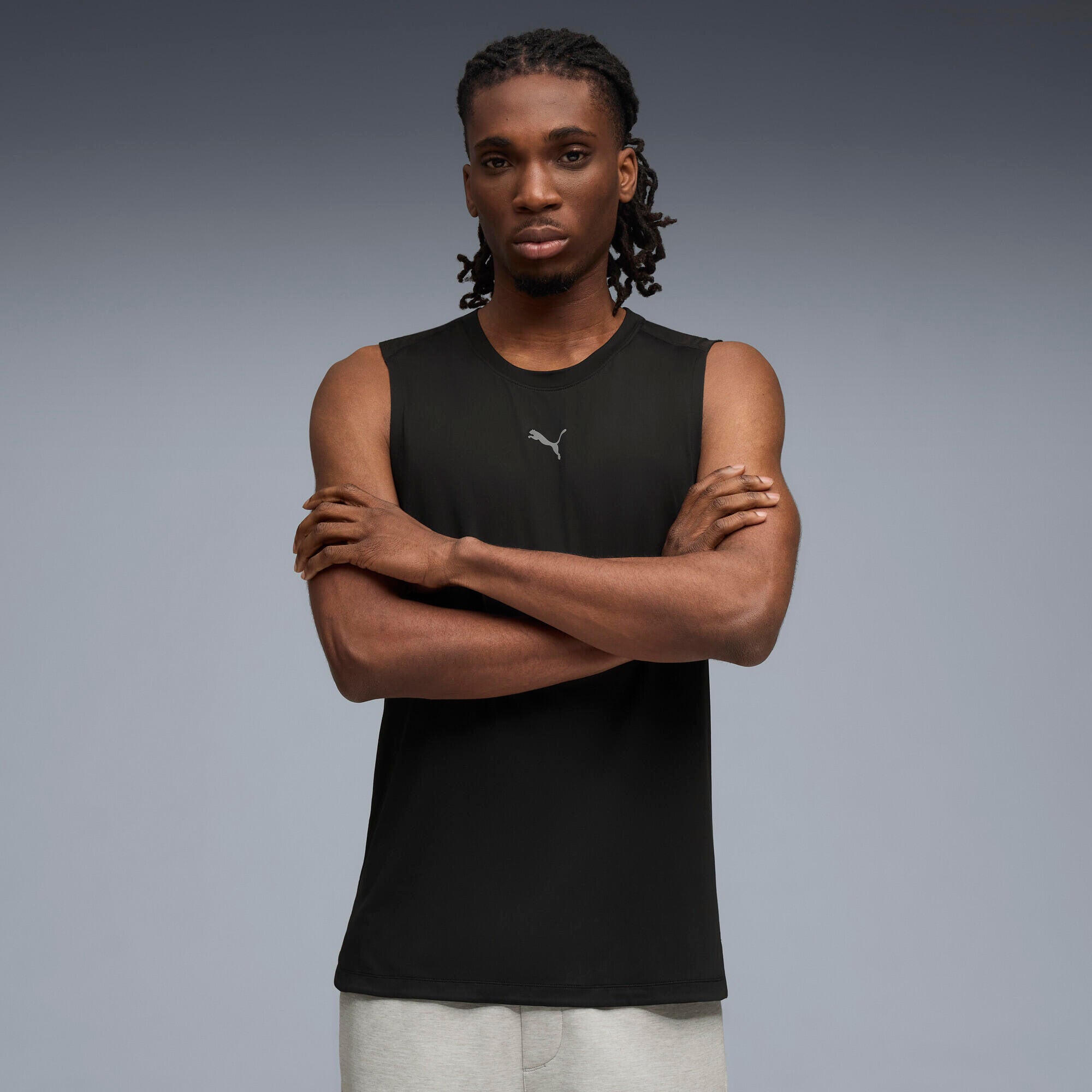 Tank-Top CLOUDSPUN - 001-PUMA Black - Schwarz