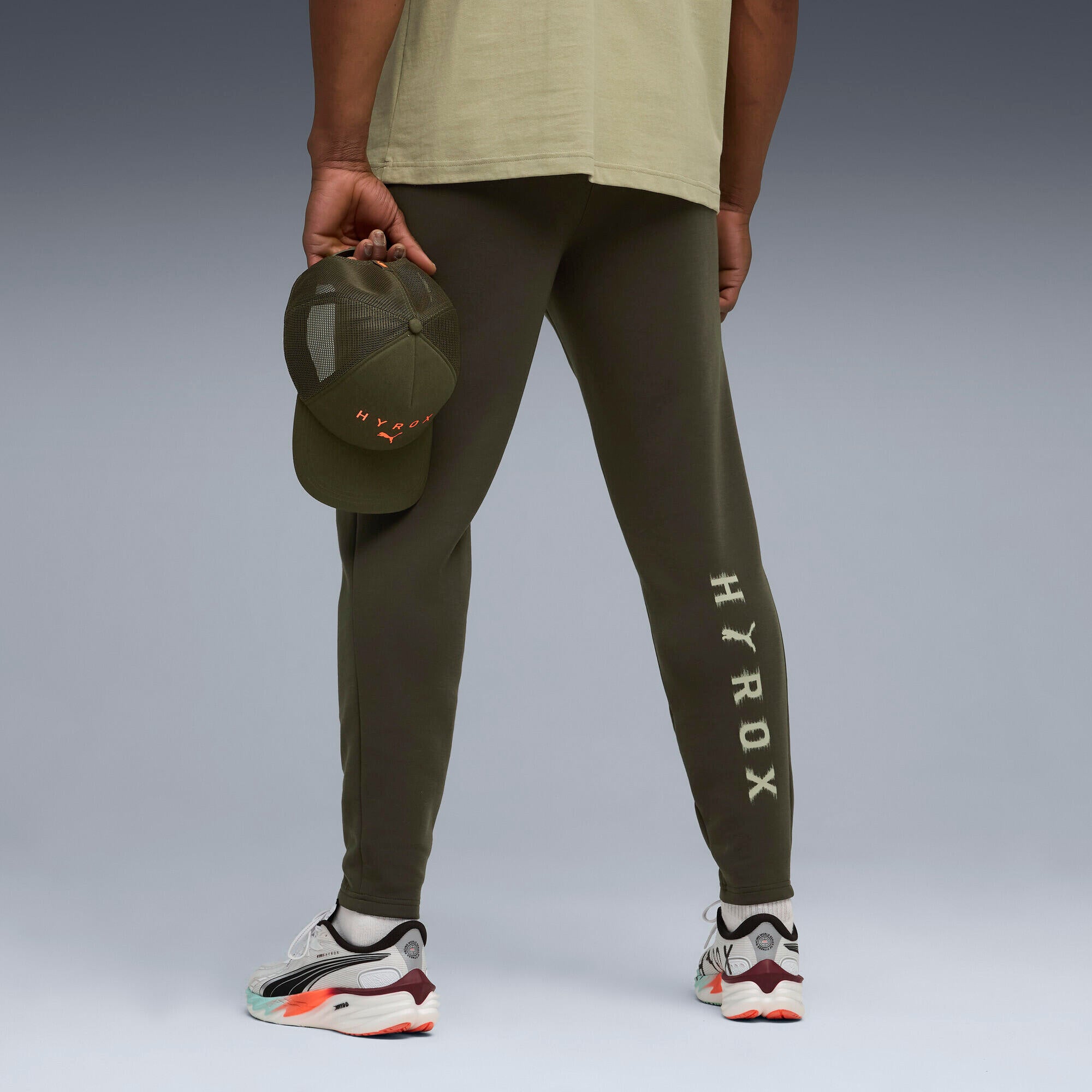 Trainingshose CLOUDSPUN HYROX - 070-Dark Olive - Khaki