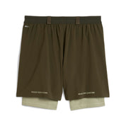 Funktionsshorts X HYROX 2in1 Regular Fit - 070-Dark Olive - Khaki