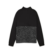 Fleecepullover mit Stehkragen - 001-PUMA Black - Schwarz