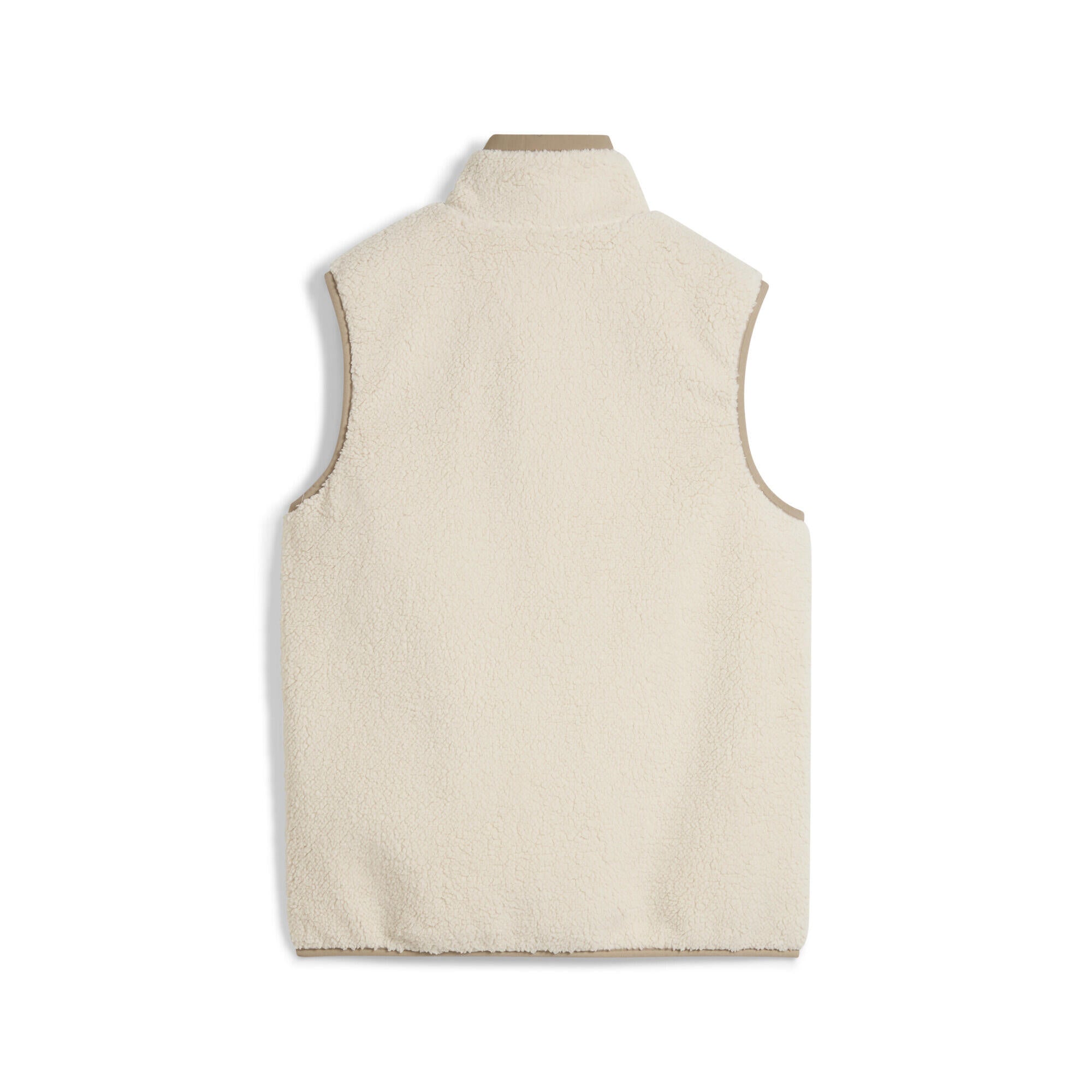 Wende-Weste mit Teddybesatz - 087-Alpine Snow - Beige