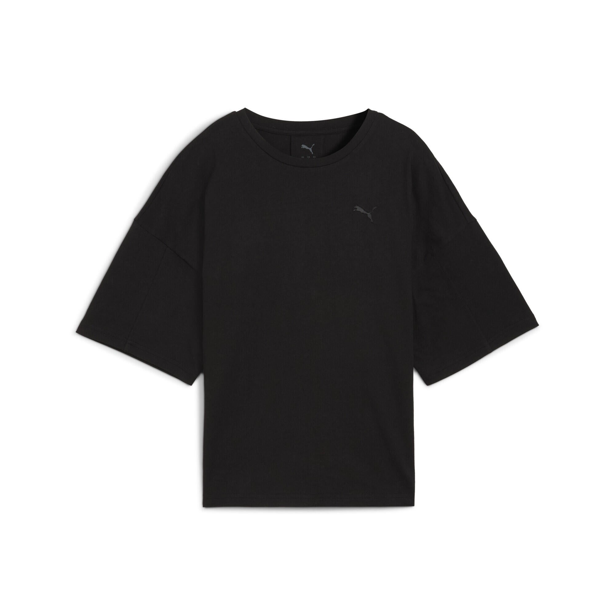 T-Shirt - 001-PUMA Black - Schwarz