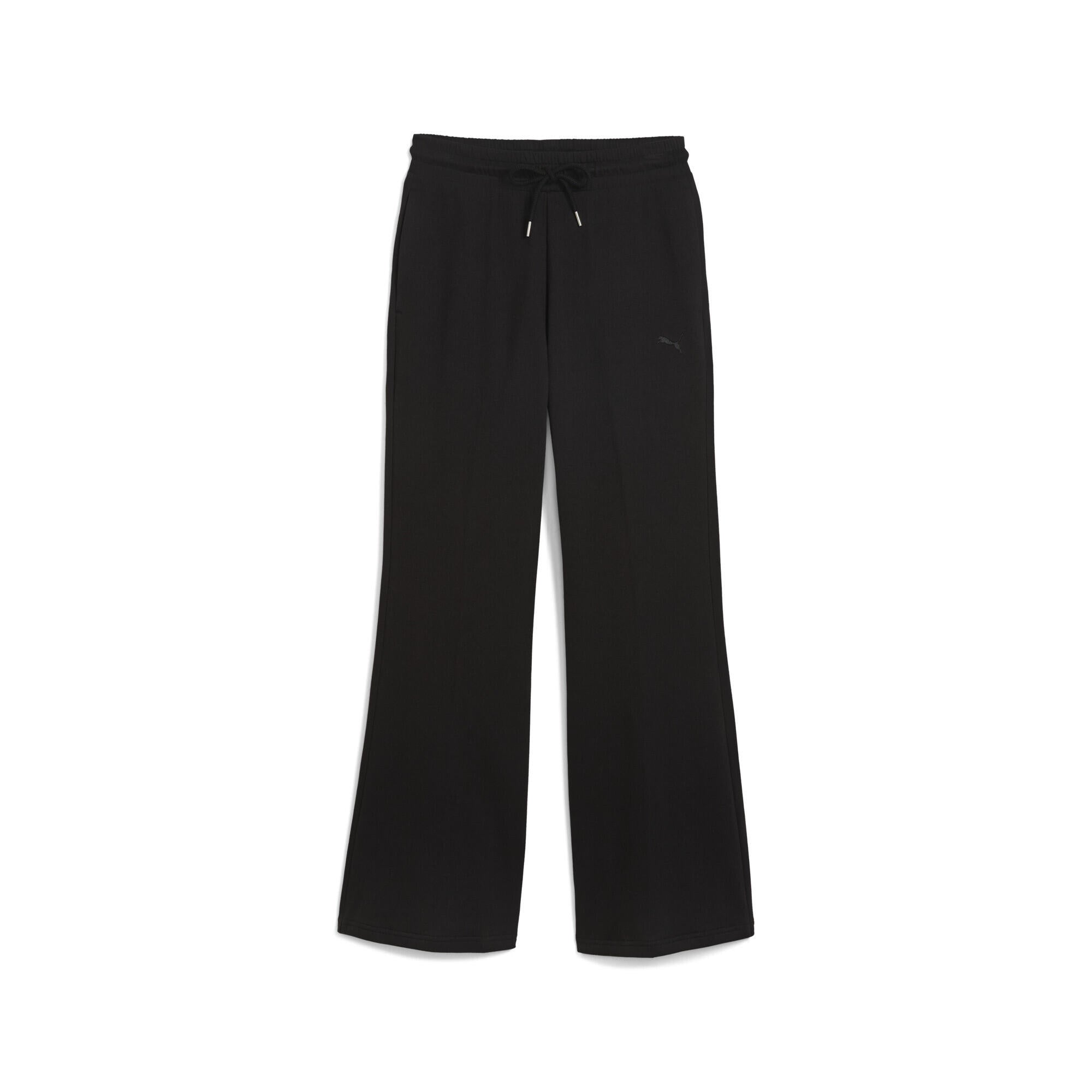 High Waist Straight Leg Jogger - 001-PUMA Black - Schwarz