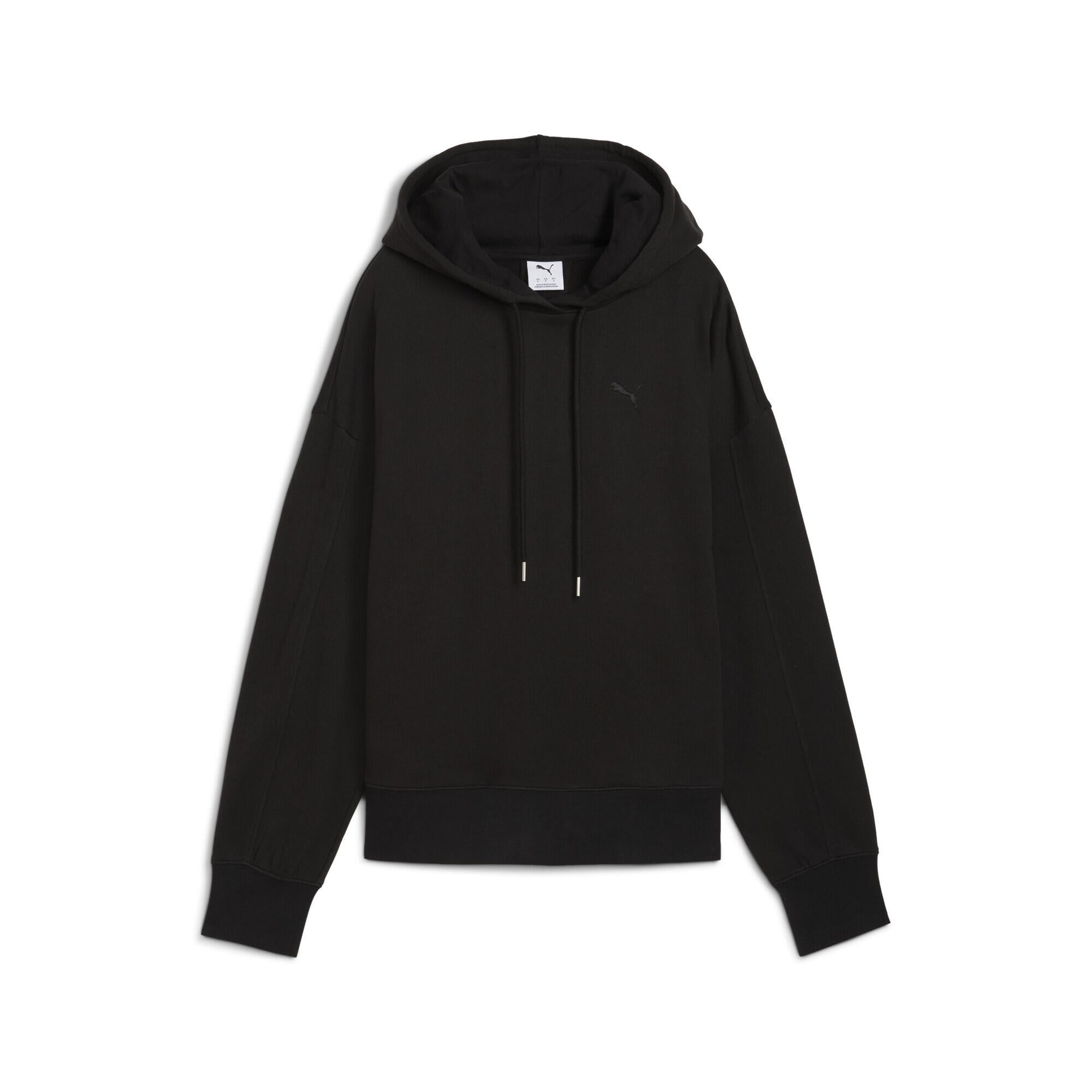 Oversized Hoodie - 001-PUMA Black - Schwarz