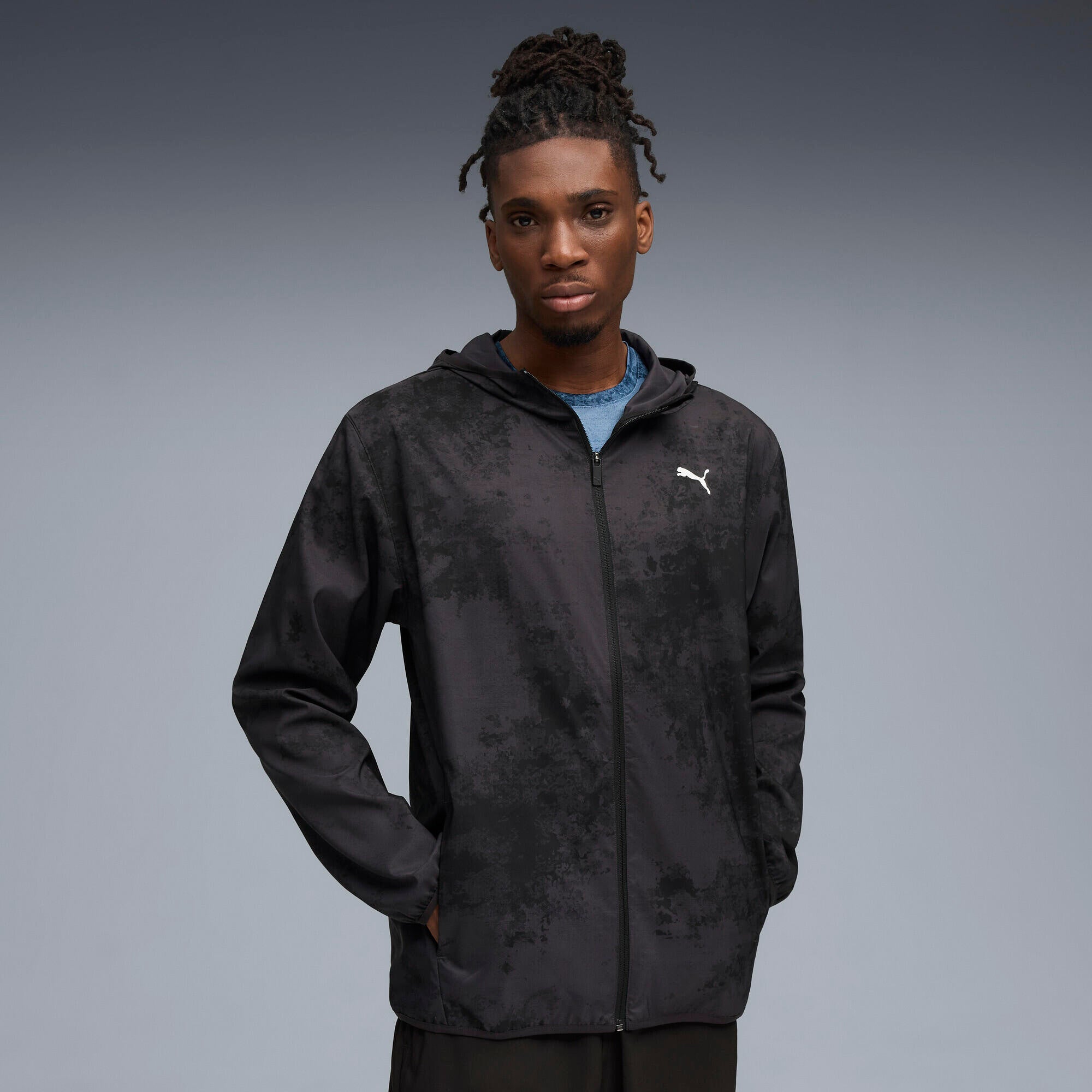 Windbreaker - 051-PUMA Black-Q3 - Schwarz