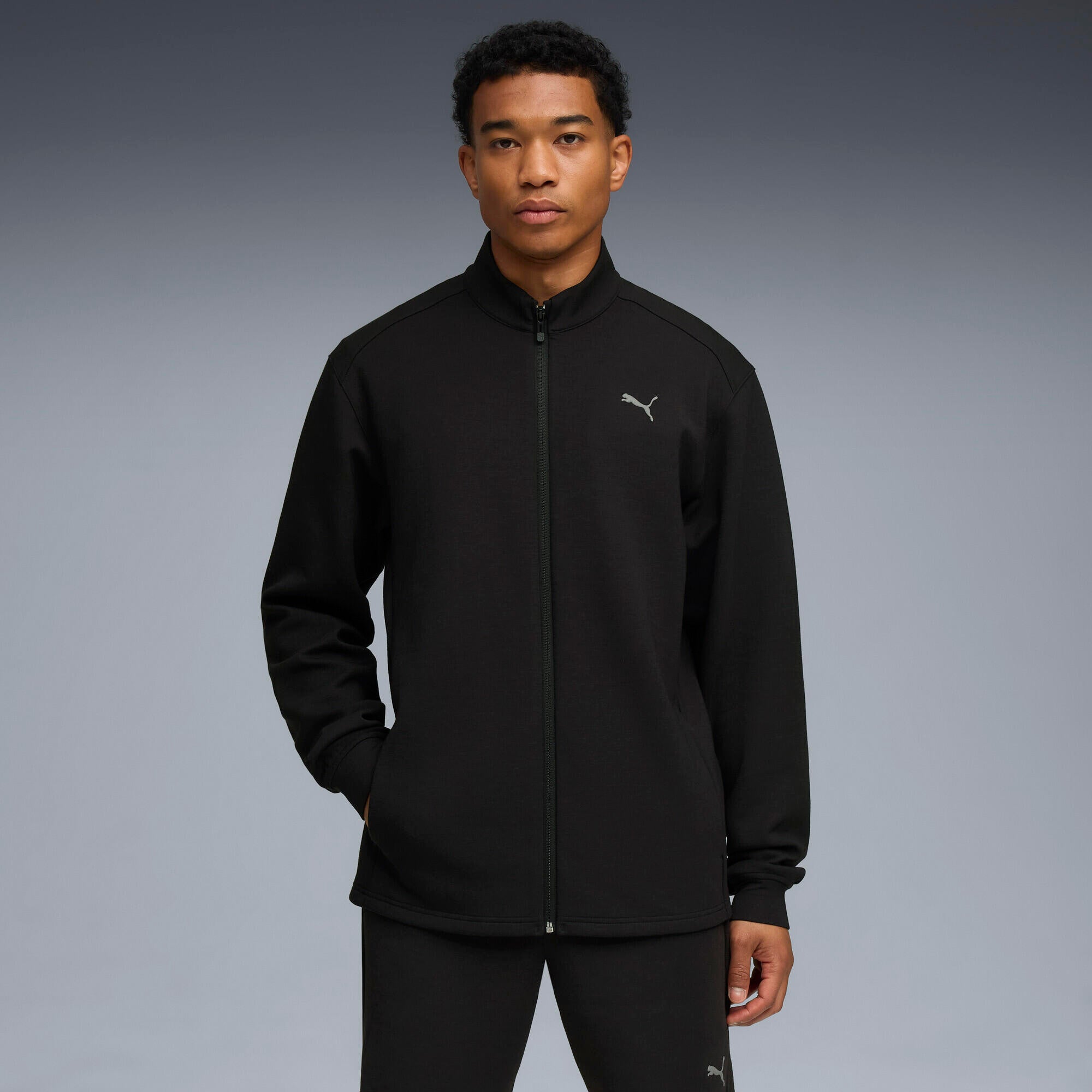 Sweatjacke CLOUDSPUN - 001-PUMA Black - Schwarz