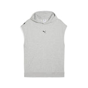 Kapuzensweater Ärmellos - 004-Light Gray Heather - Grau