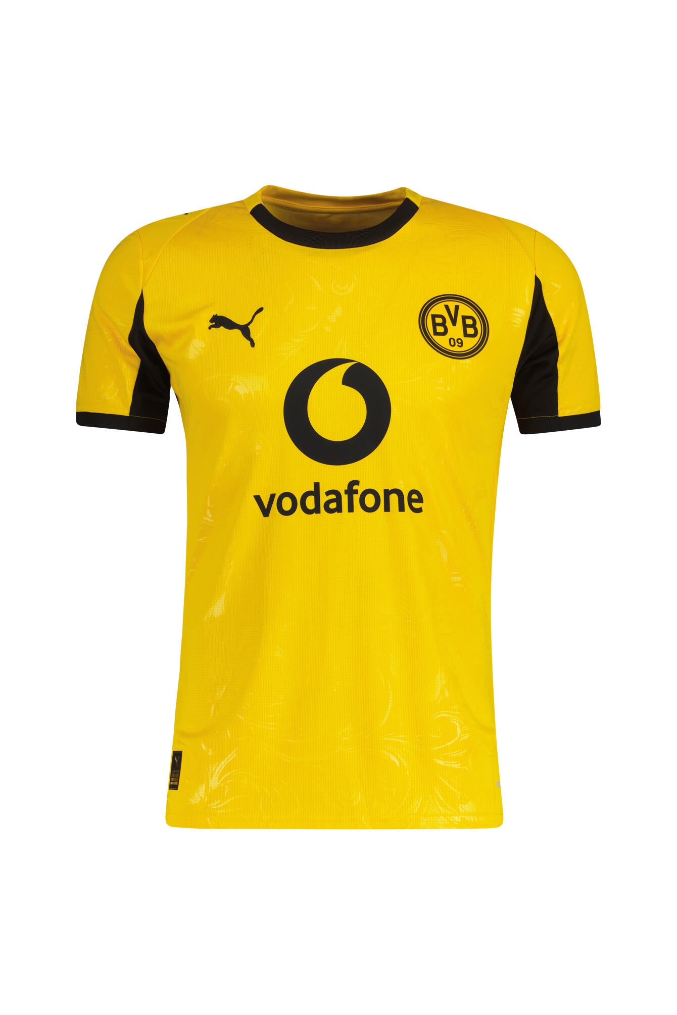 Fußballtrikot BVB CUP JERSEY REPLICA - 003-Yellow Sizzle-PUMA Black - Gelb