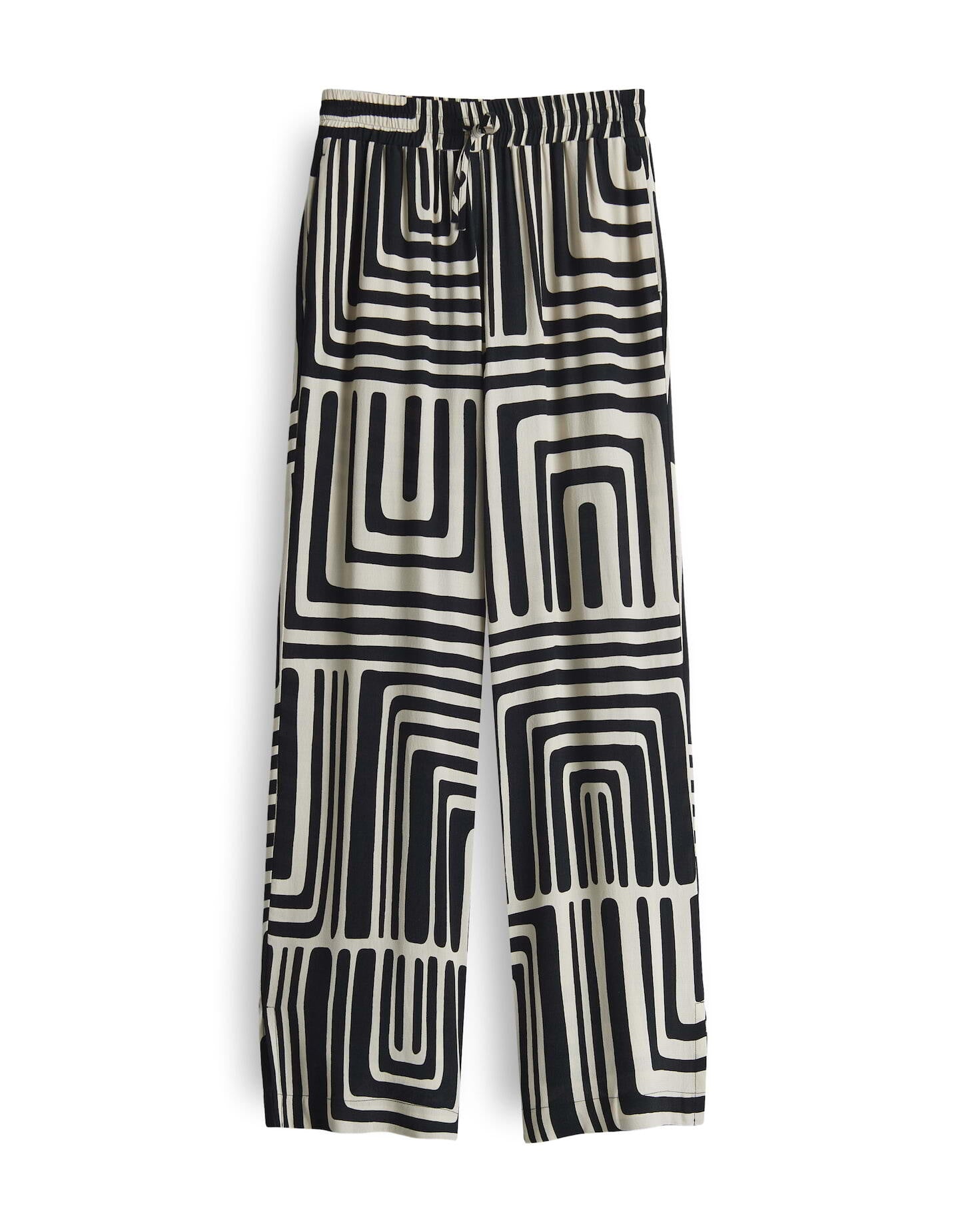 Hose MALOTTA Wide Leg - 20003-natural glaze - Creme